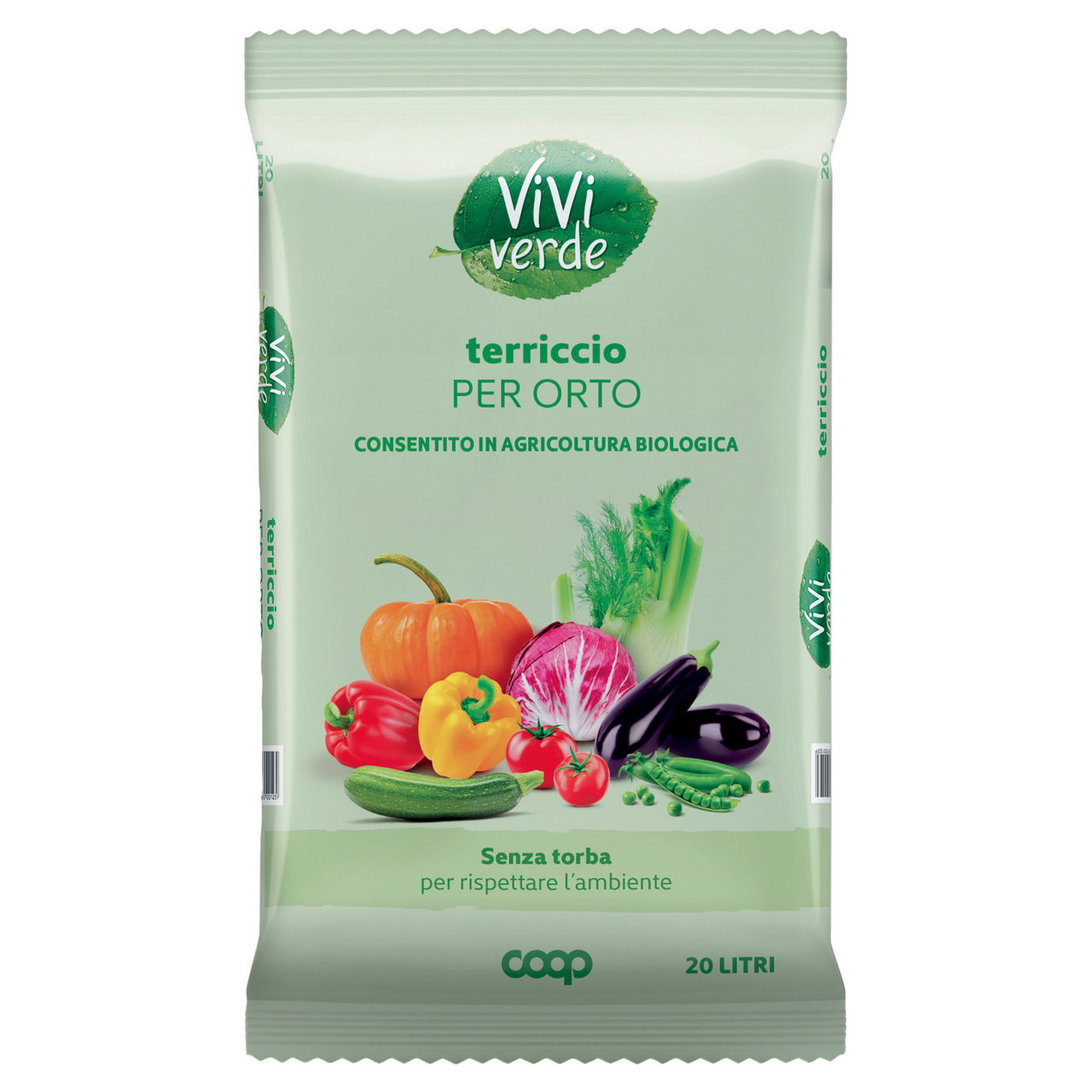 Terriccio per orto senza torba 20 lt