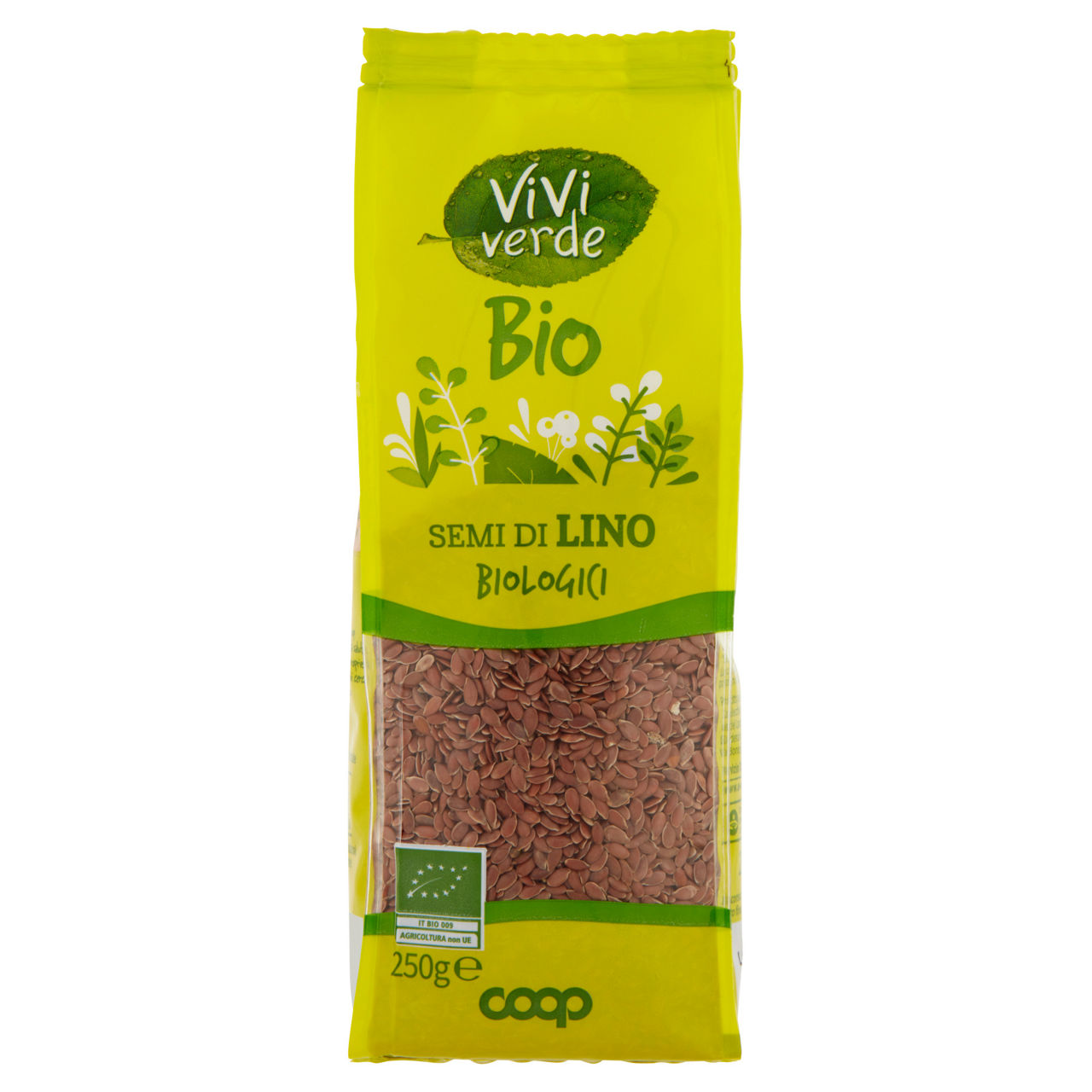 Semi di lino bio 250 gr - Immagine 01