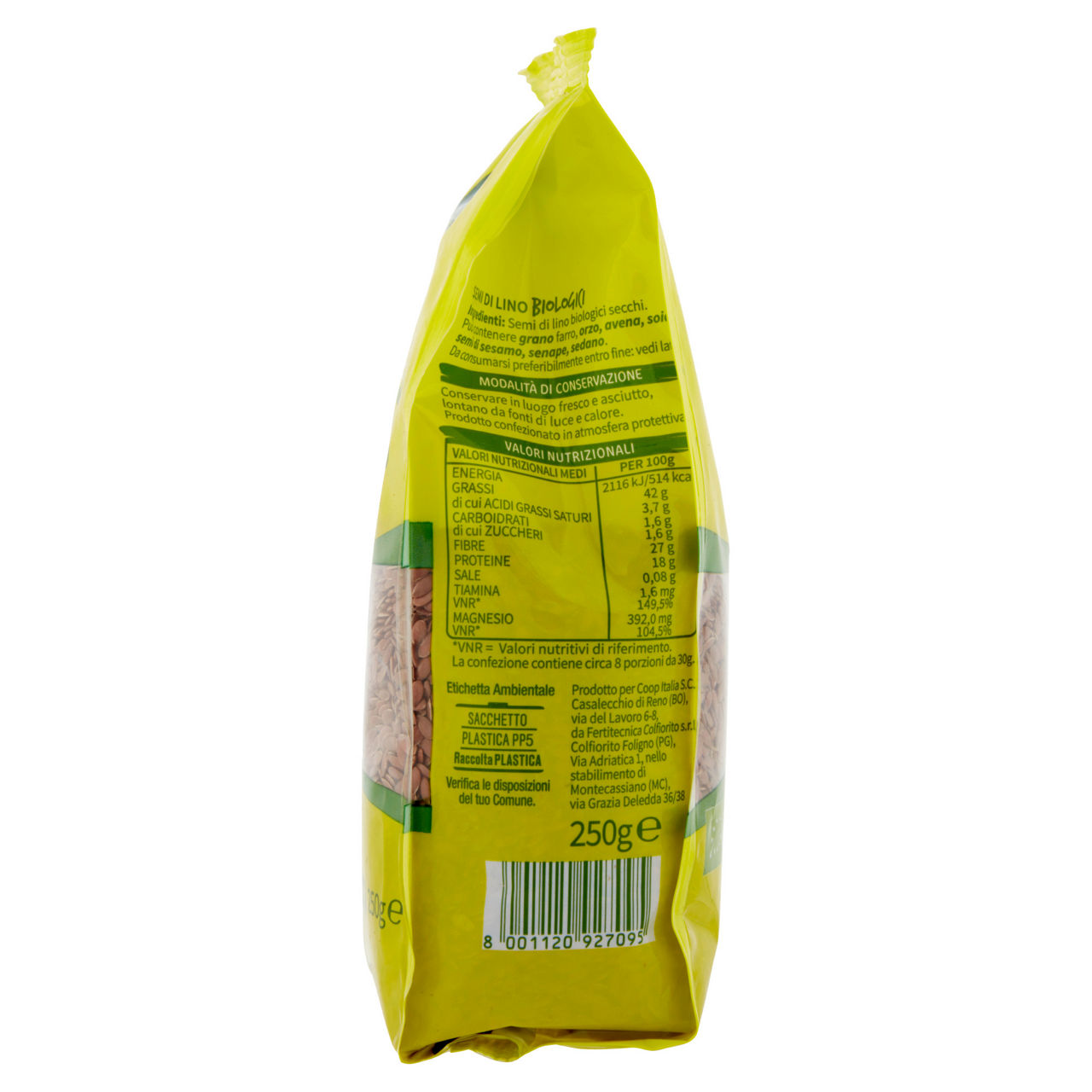 Semi di lino bio 250 gr - Immagine 51