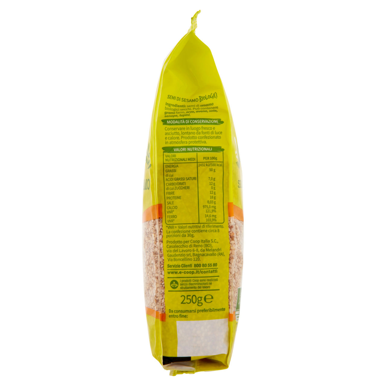 Semi di sesamo bio 250 gr - Immagine 81