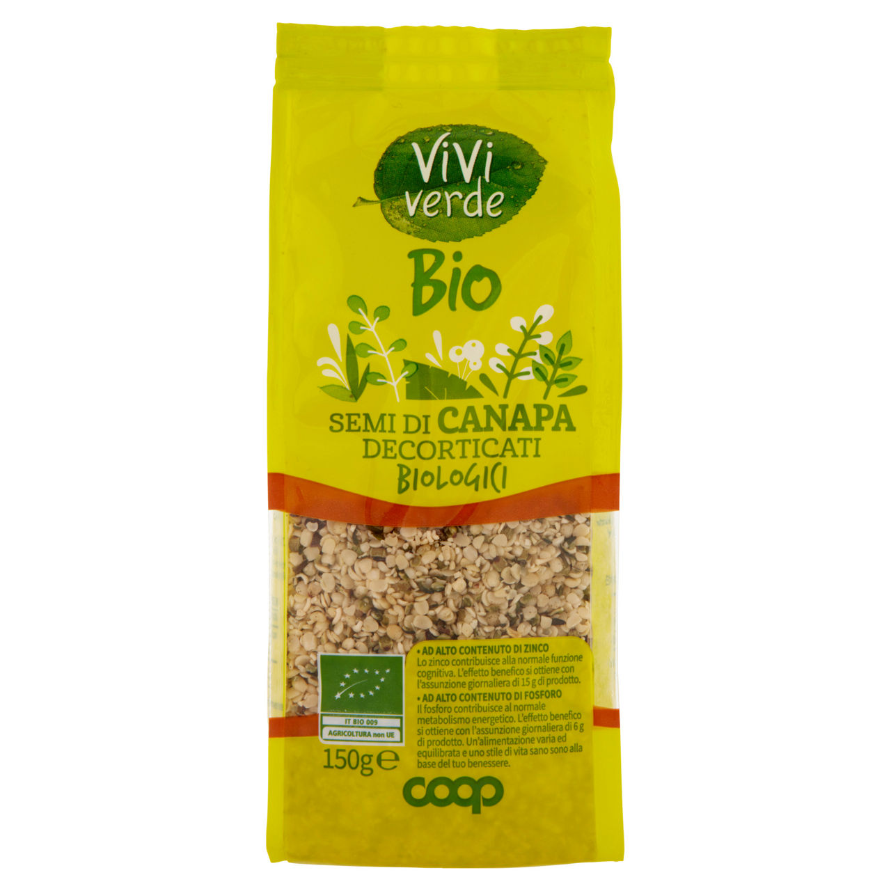 Semi di canapa decorticati bio 150 gr - Immagine 81