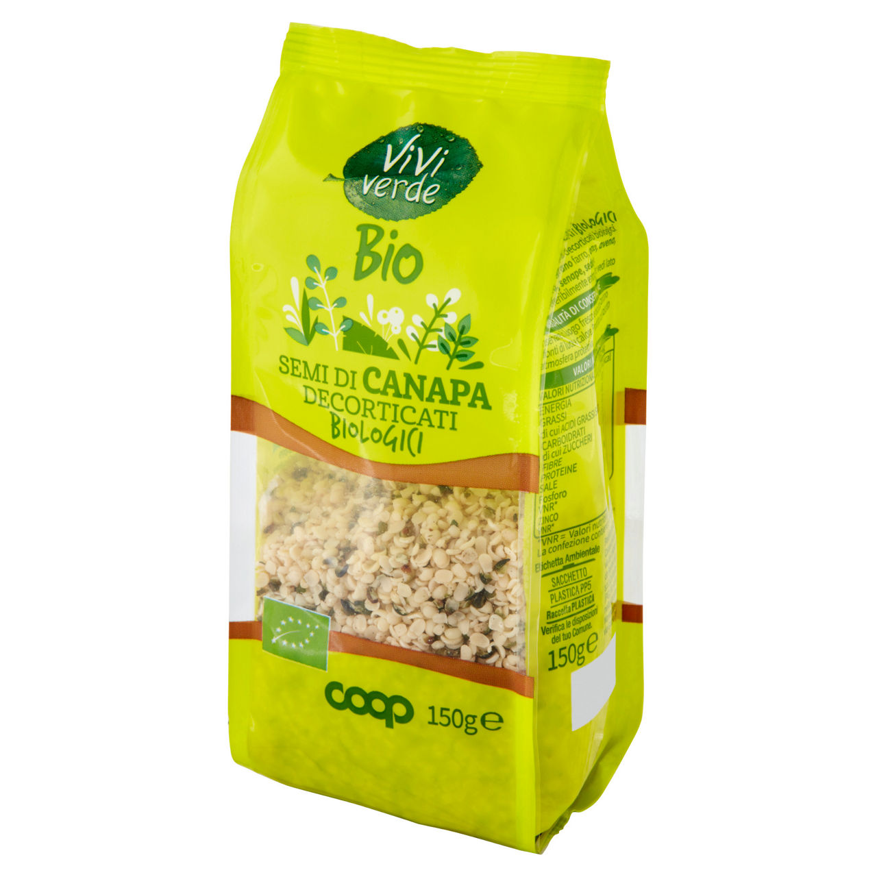 Semi di canapa decorticati bio 150 gr - Immagine 91