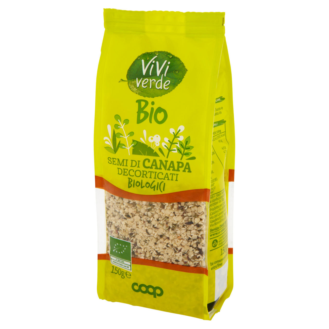 Semi di canapa decorticati bio 150 gr - Immagine 131
