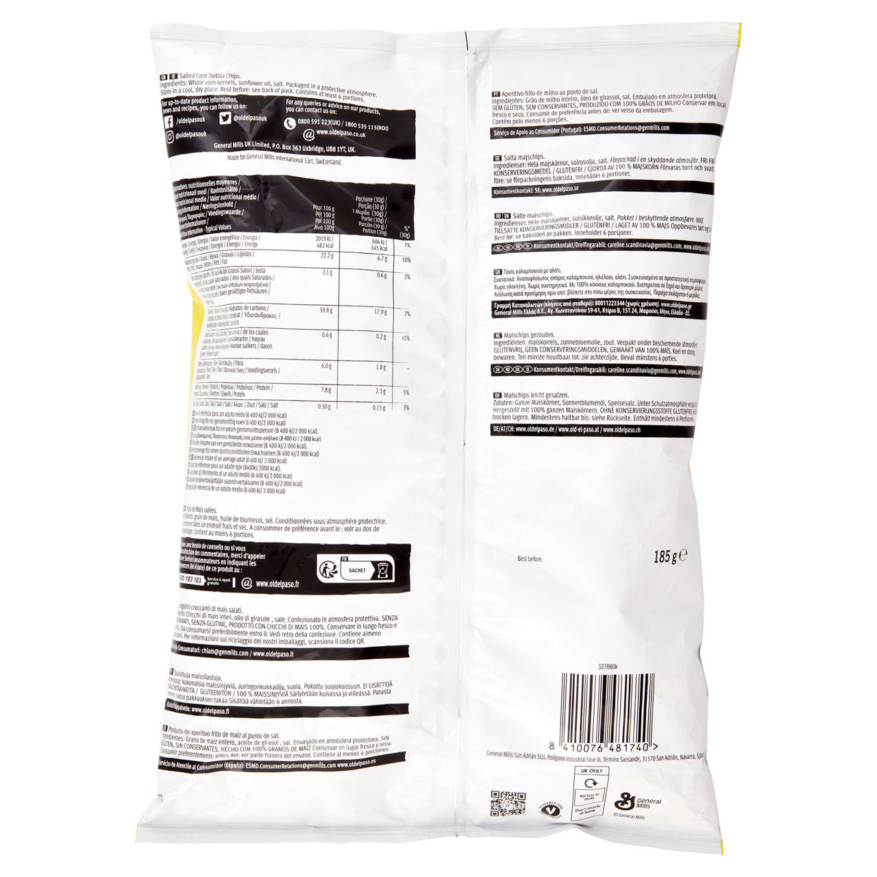 Tortilla chips 185 gr - Immagine 51