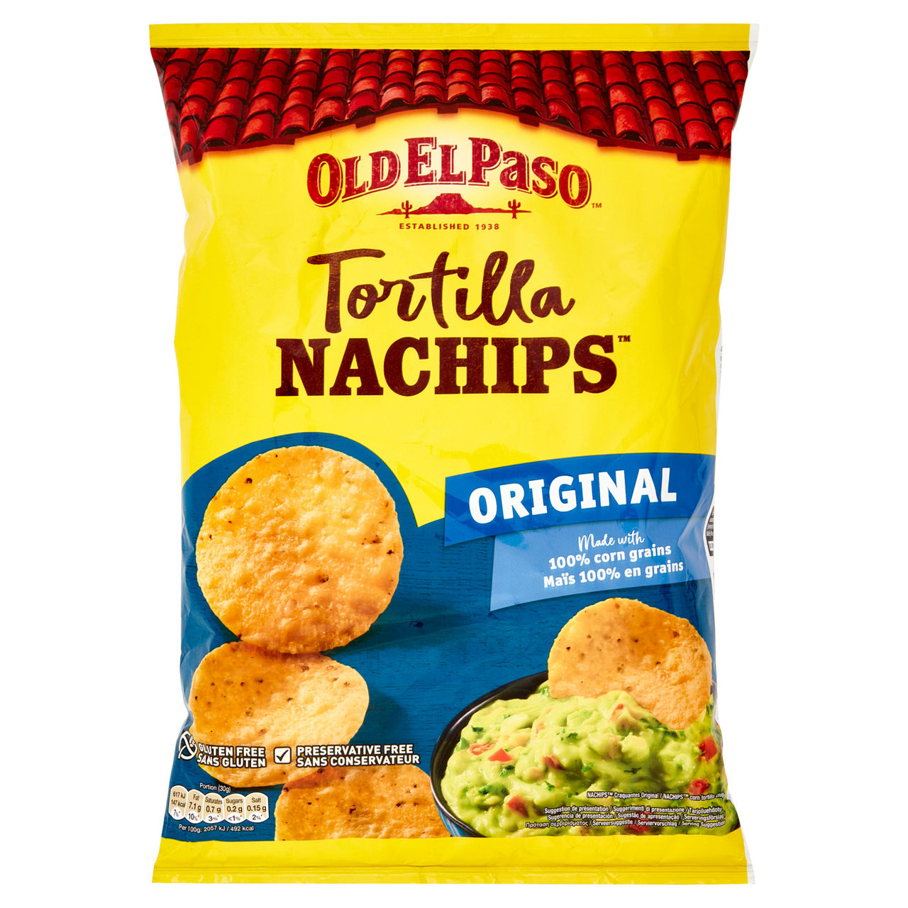 Tortilla nachips 185 gr - Immagine 01