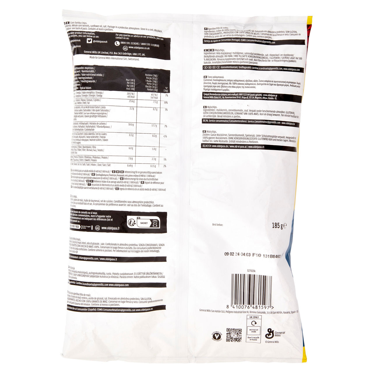 Tortilla nachips 185 gr - Immagine 31