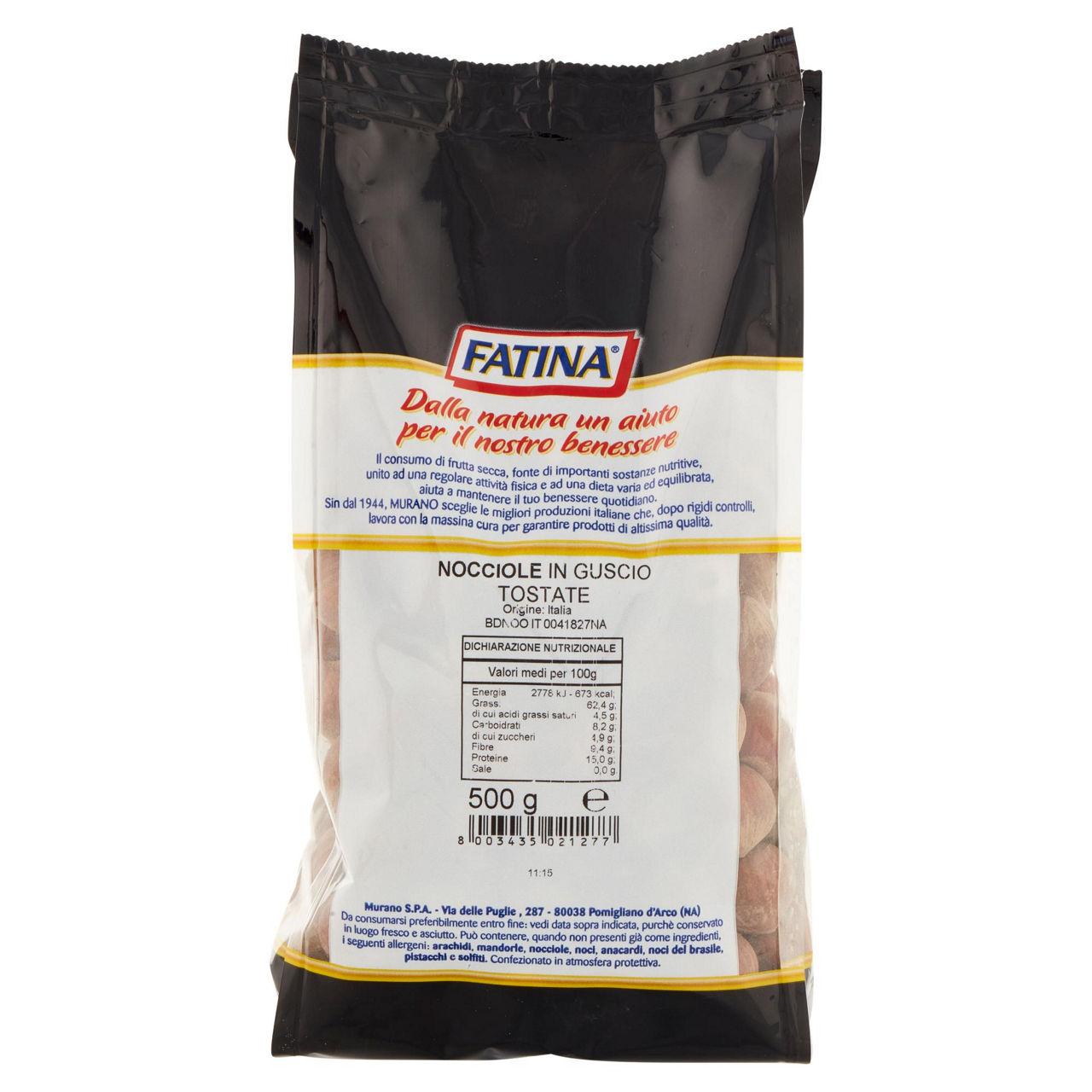 Nocciole in guscio tostate 500 gr - Immagine 21
