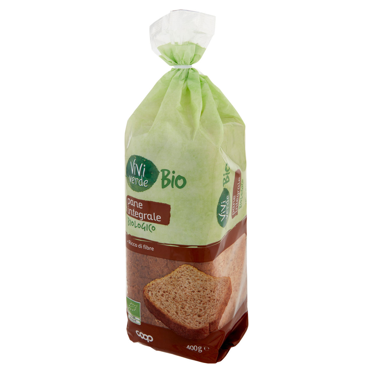 Pane integrale biologico vivi verde 400 g - Immagine 101