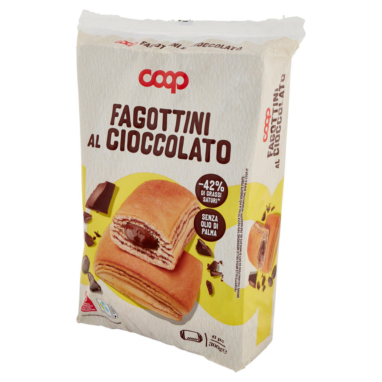 Fagottini al cioccolato 6 pz 300 gr - Immagine 11