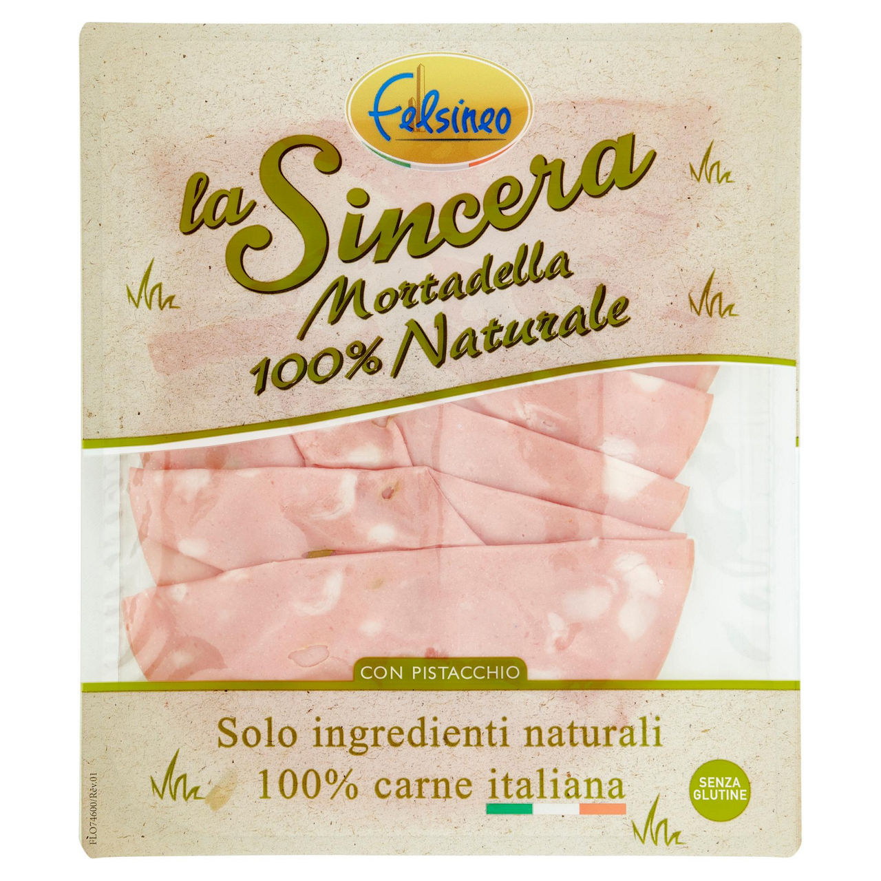 Mortadella affettata 90 gr - Immagine 01