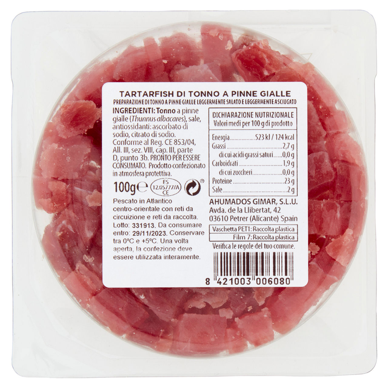 Tartare di tonno a pinne gialle 100 gr - Immagine 51