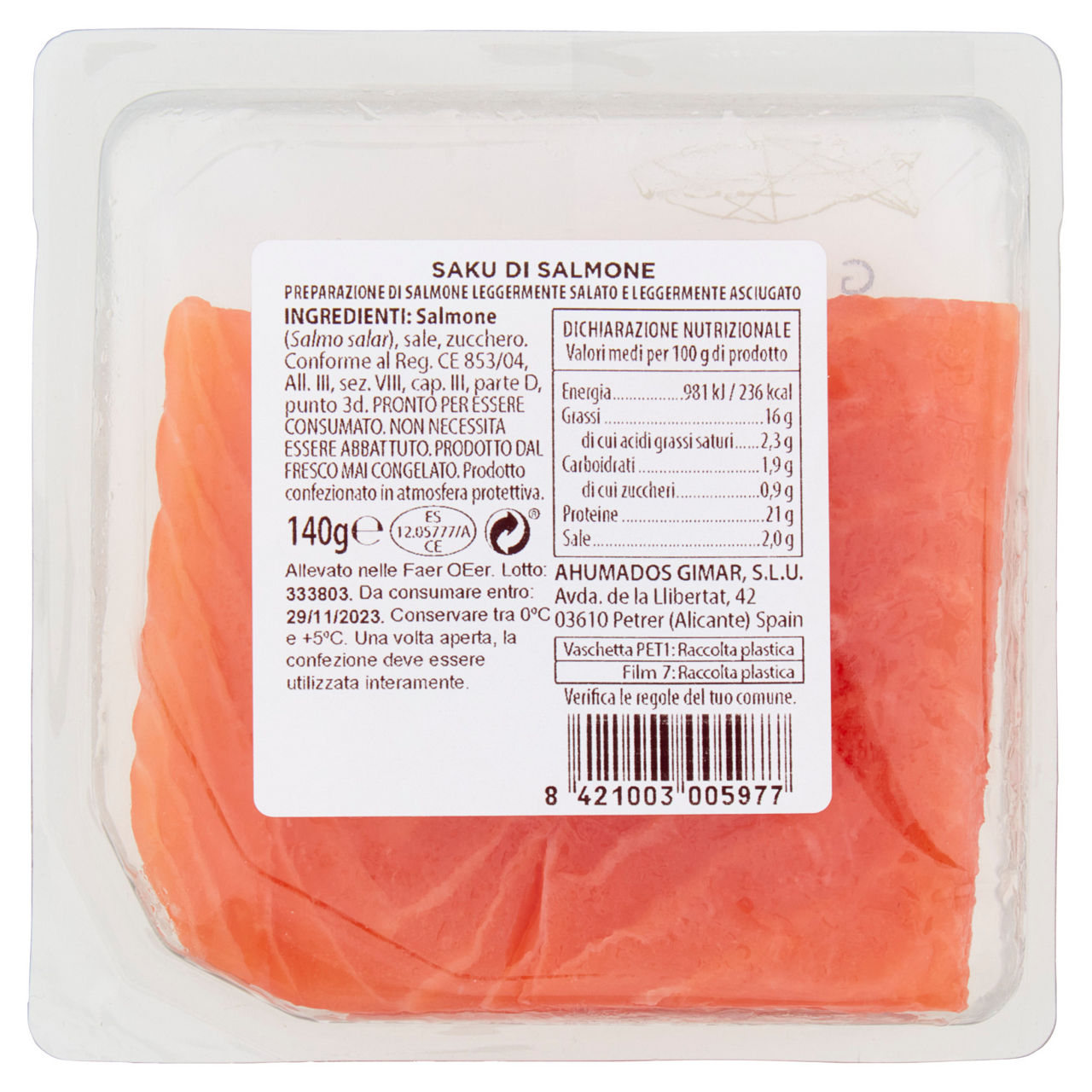 Saku di salmone 140 gr - Immagine 31