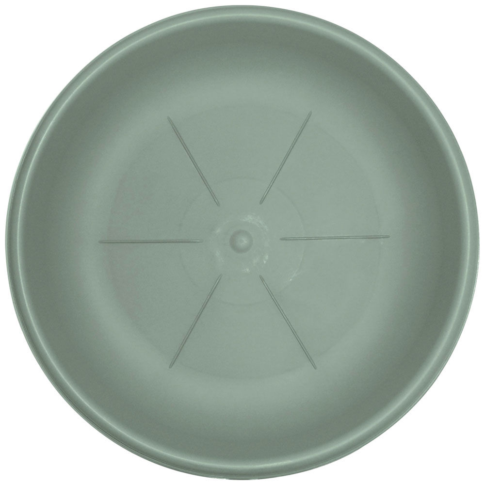 Sottovaso color salvia diametro 18 cm