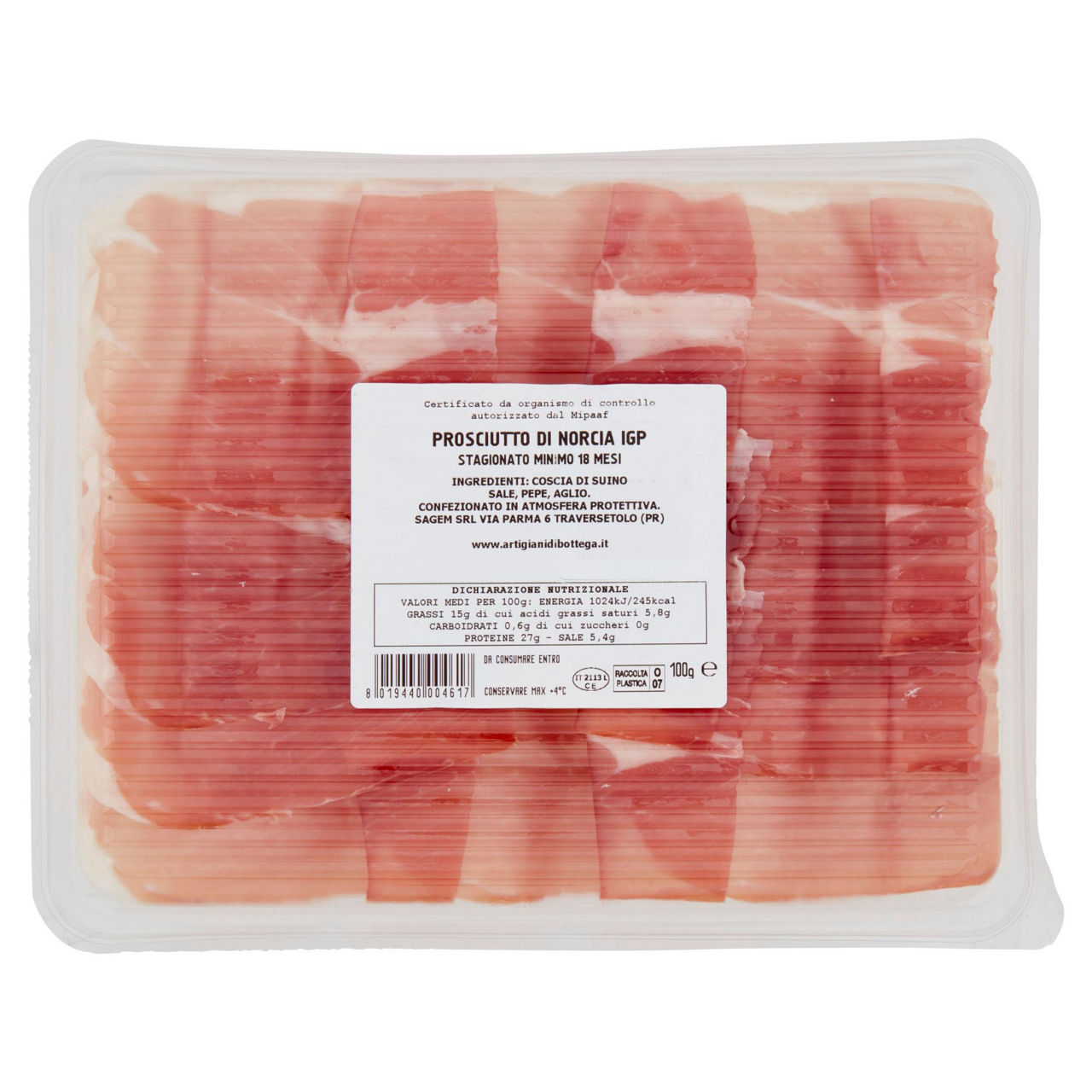 Prosciutto di Norcia IGP 100 gr - Immagine 21