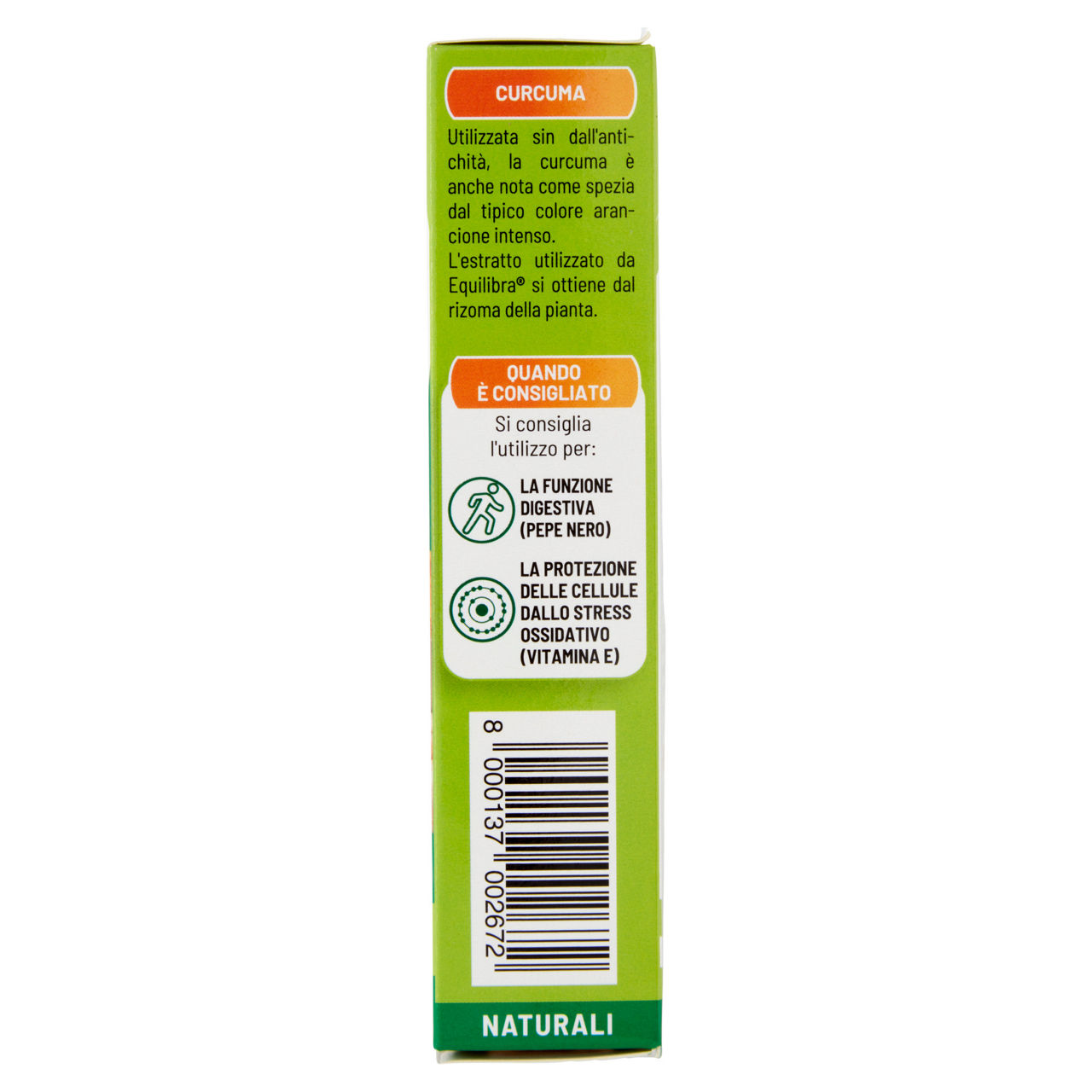 INTEGRATORE EQUILIBRA CURCUMA 20 CPR GR 18,18 - Immagine 31