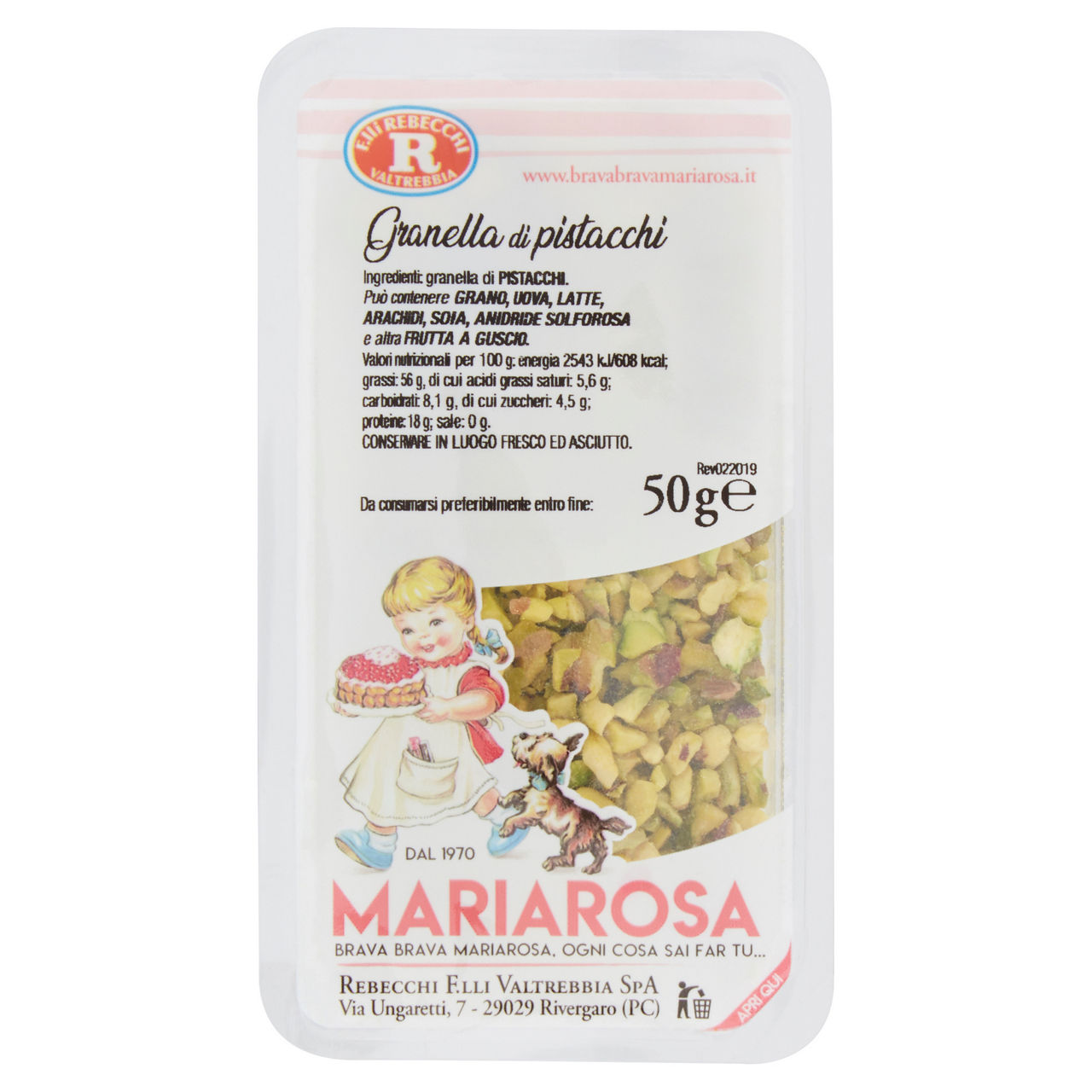 Granella di pistacchio 50 gr - Immagine 01