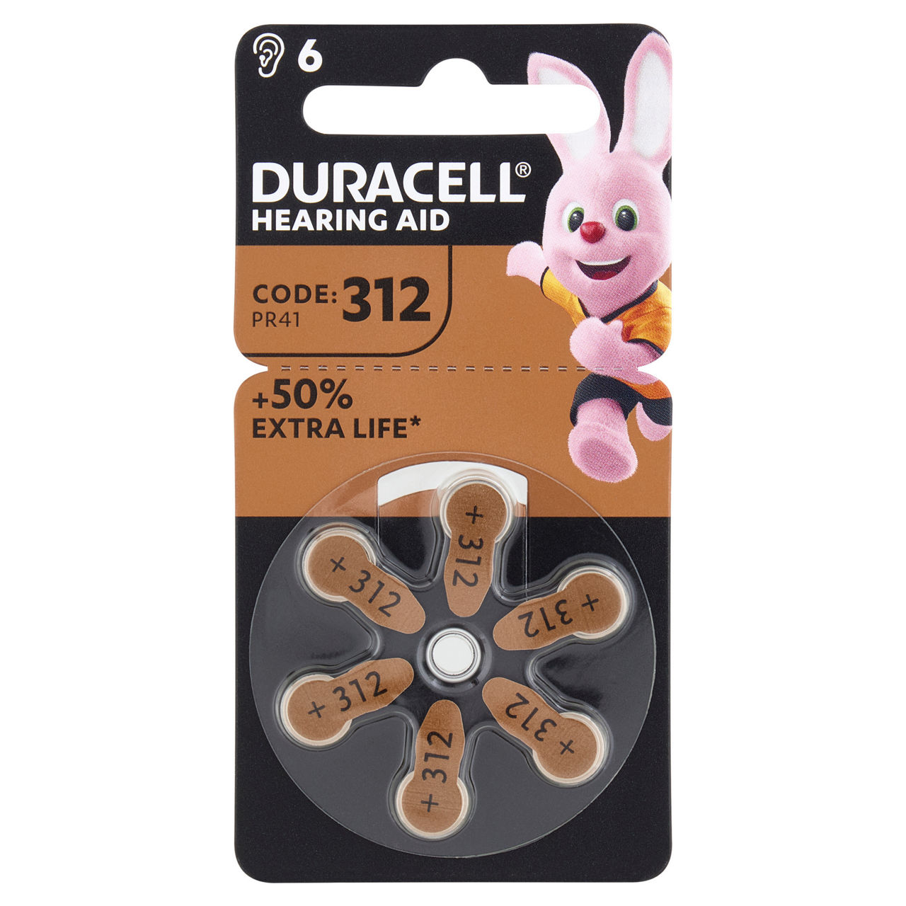 Batterie per apparecchi acustici 312 marroni 6 pz - Immagine 11