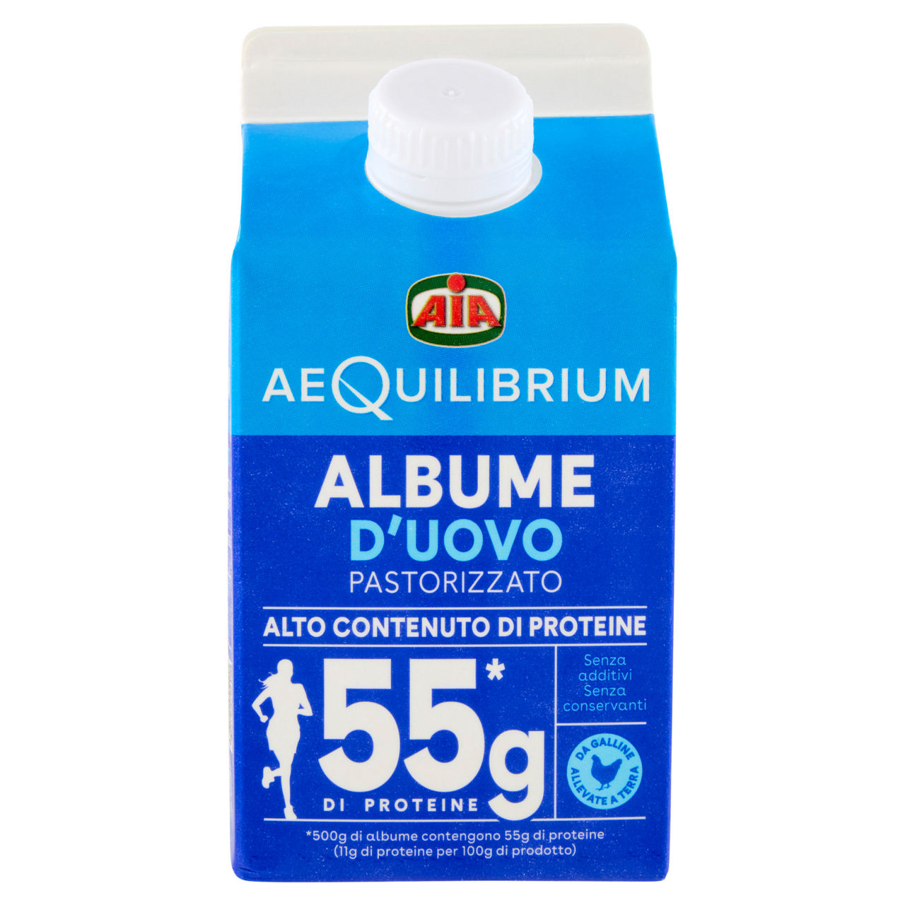 Albume d'uovo pastorizzato 500 gr - Immagine 01