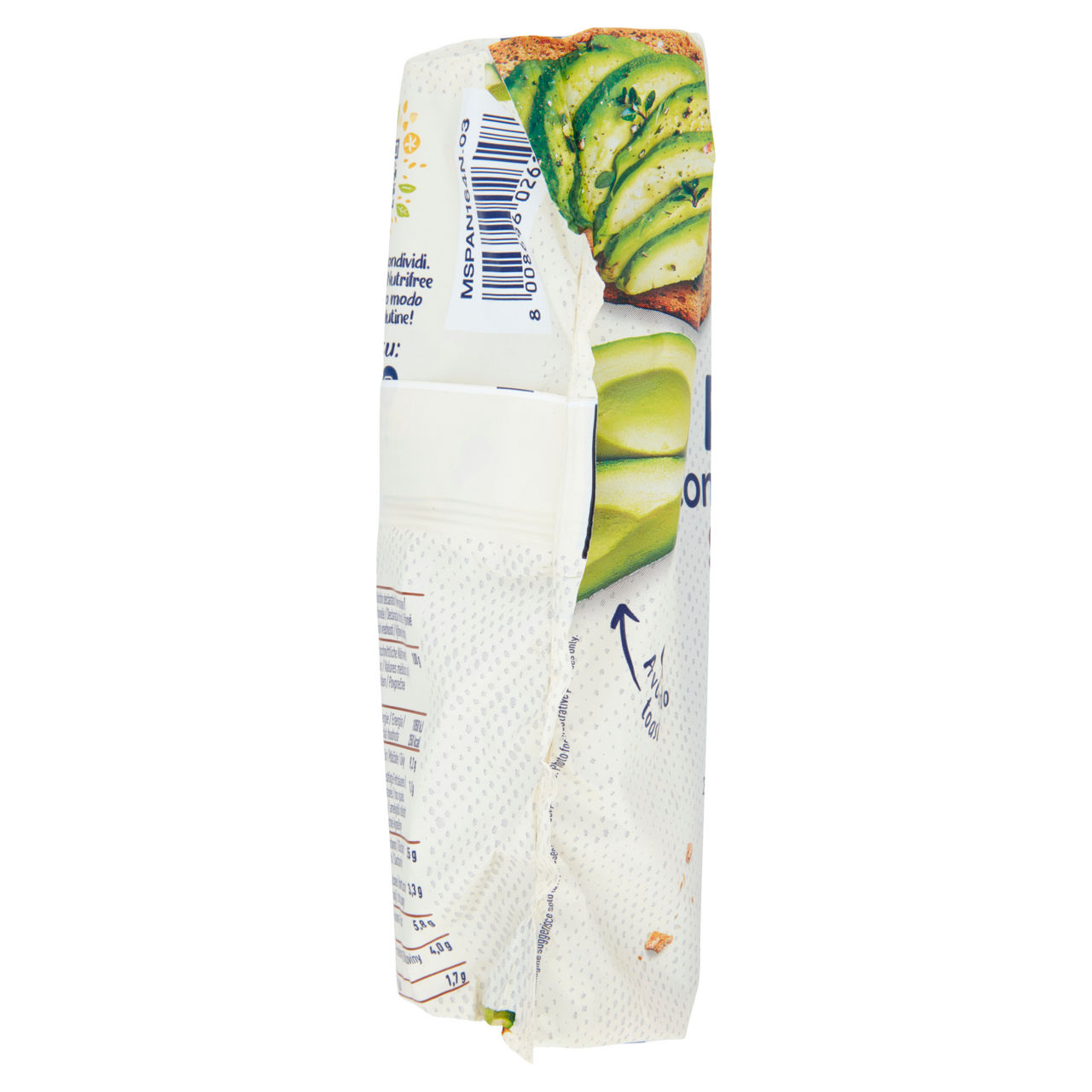 Pane a fette con farina integrale senza glutine 4 monoporzioni 340 gr - Immagine 31