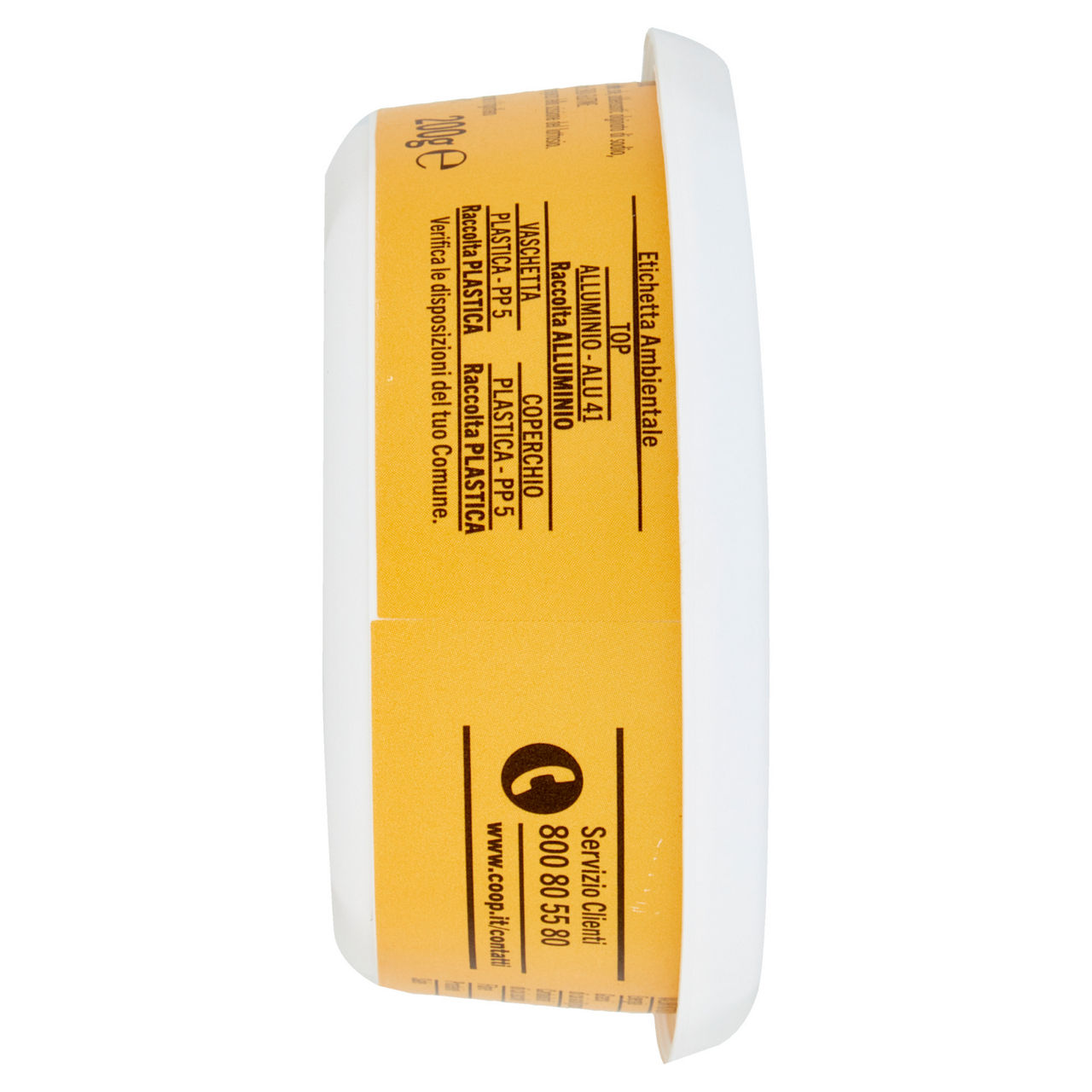 Formaggio fresco spalmabile senza lattosio 200 gr - Immagine 61