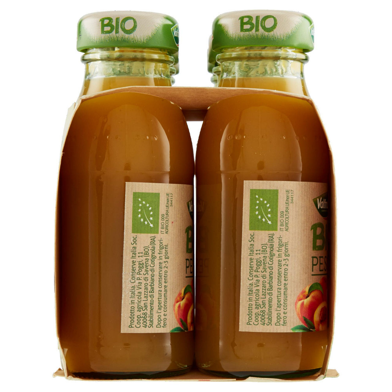 Succo e polpa di pesca bio 6 pz x 125 - Immagine 31