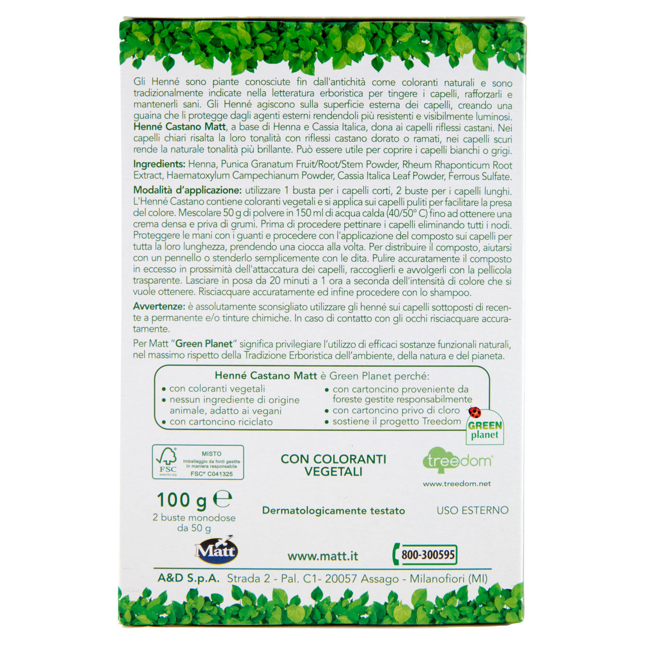 Riflessante per capelli henné castano 100 ml - Immagine 51