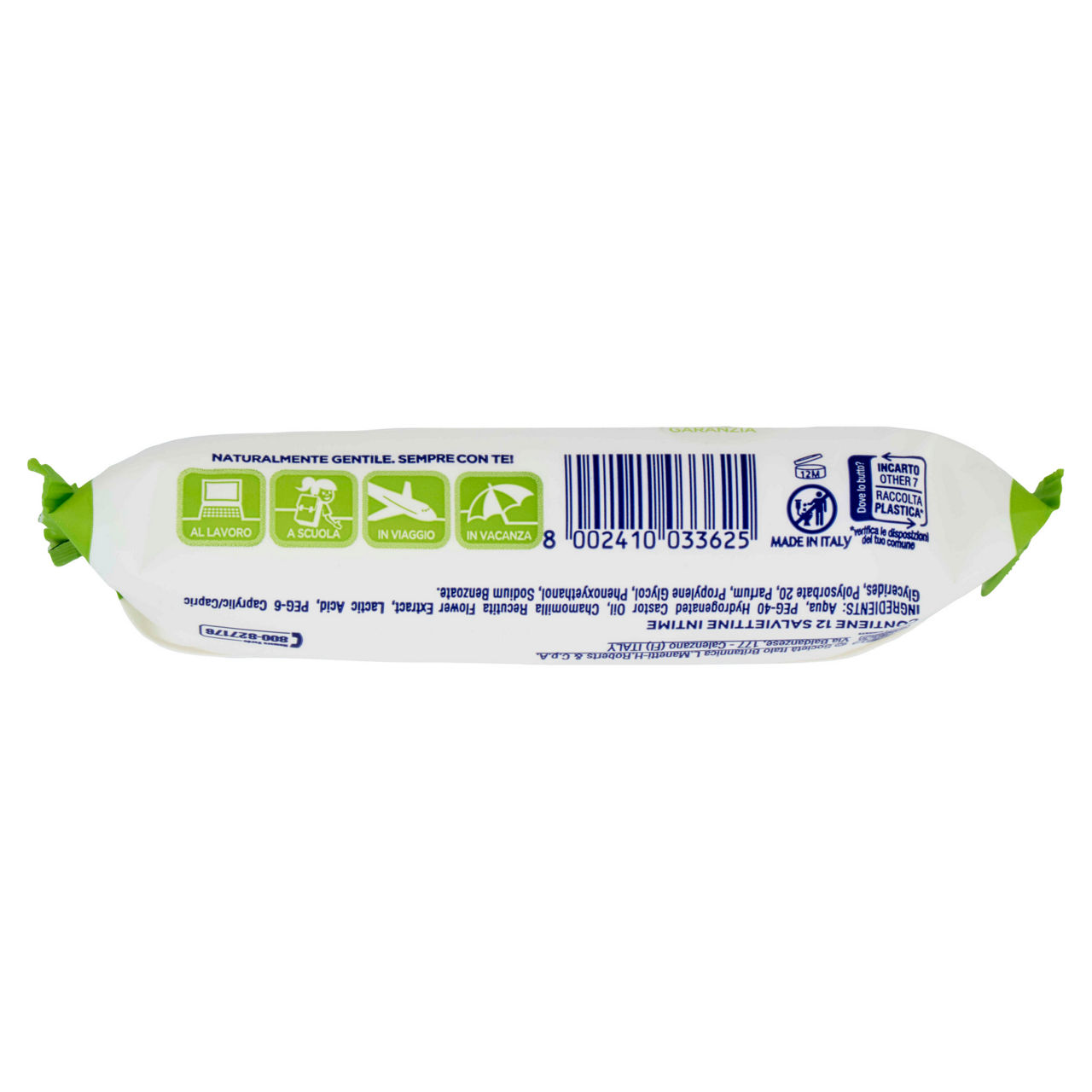 Salviettine intime delicate con estratto di camomilla 12 pz - Immagine 11