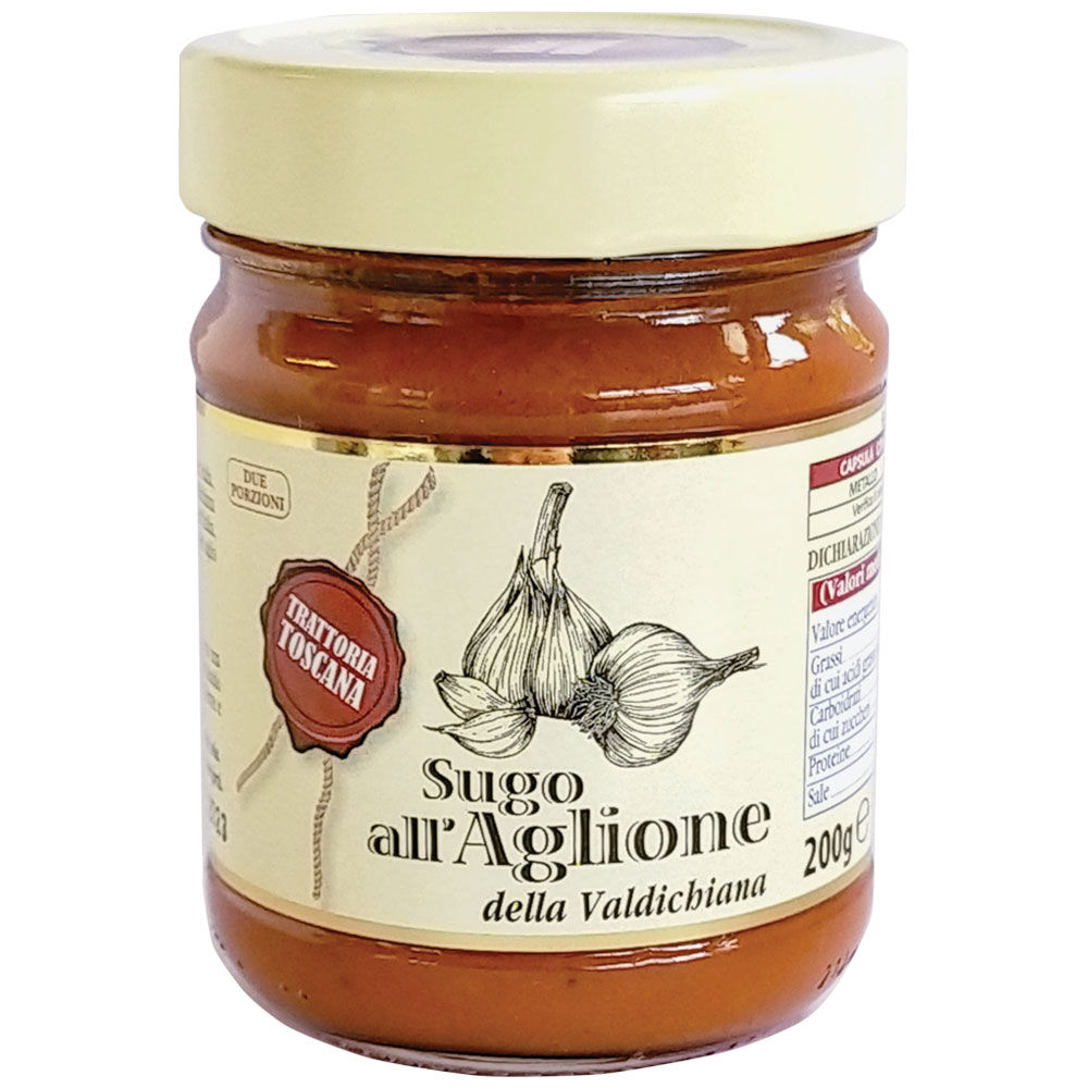 Sugo all'aglione della valdichiana 200 gr - Immagine 01