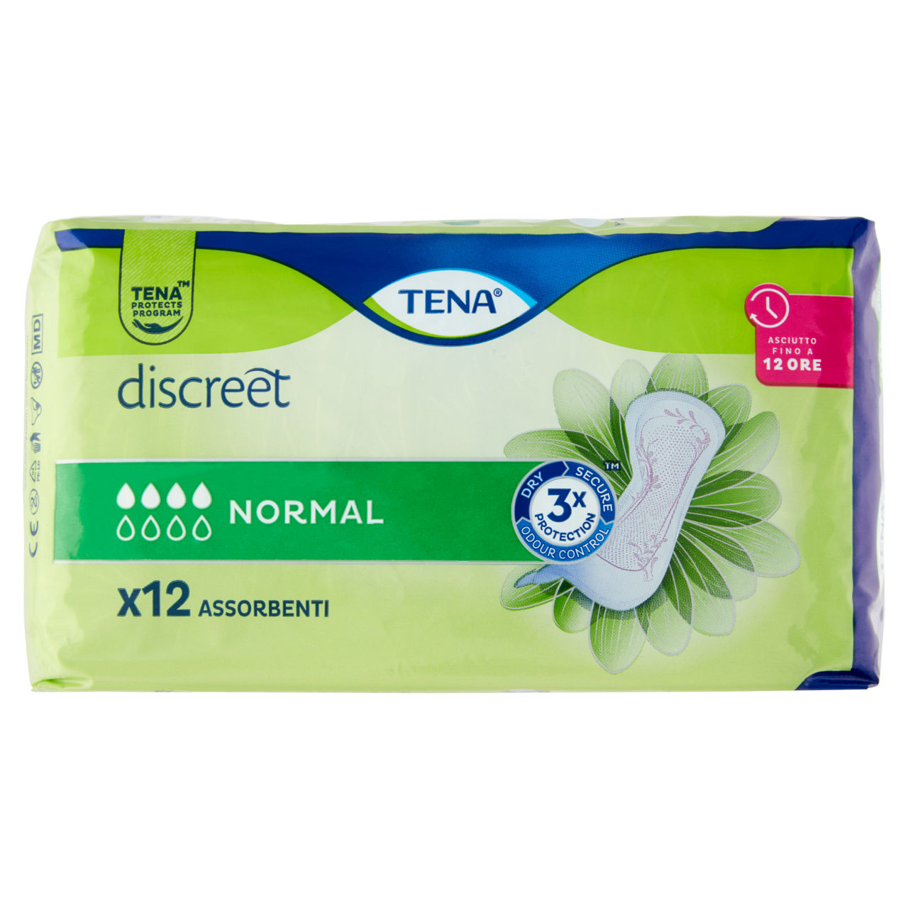 Assorbenti per incontinenza discreet normal 12 pz - Immagine 01