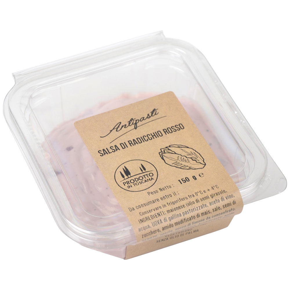 Salsa di radicchio rosso 150 gr