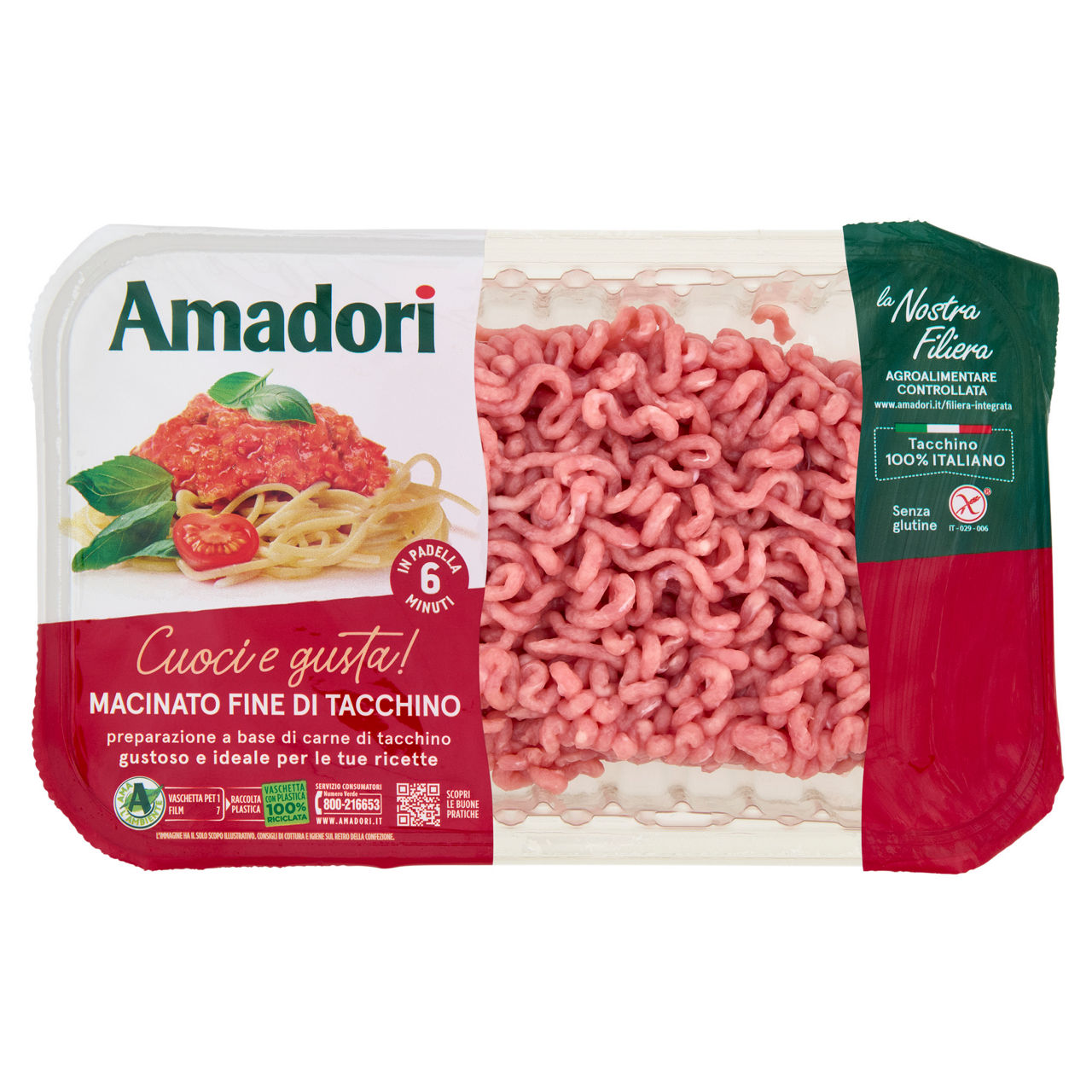 Macinato fine di tacchino 270 gr - Immagine 01