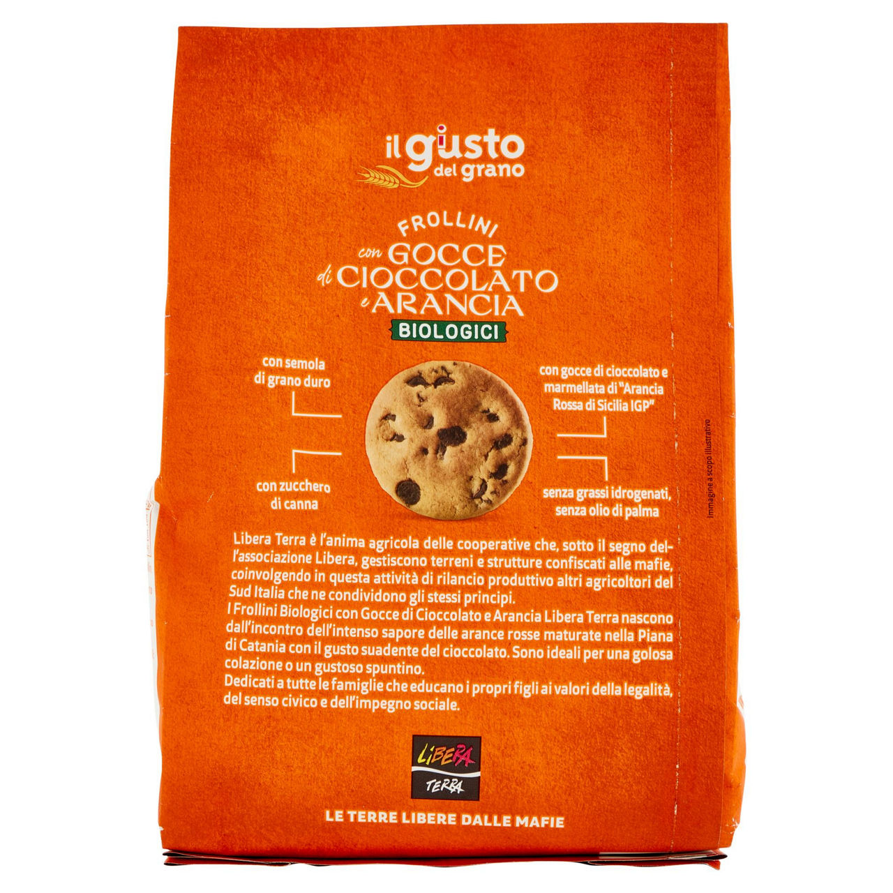 Frollini con gocce di cioccolato e marmellata di Arancia Rossa di Sicilia IGP bio 300 gr - Immagine 11
