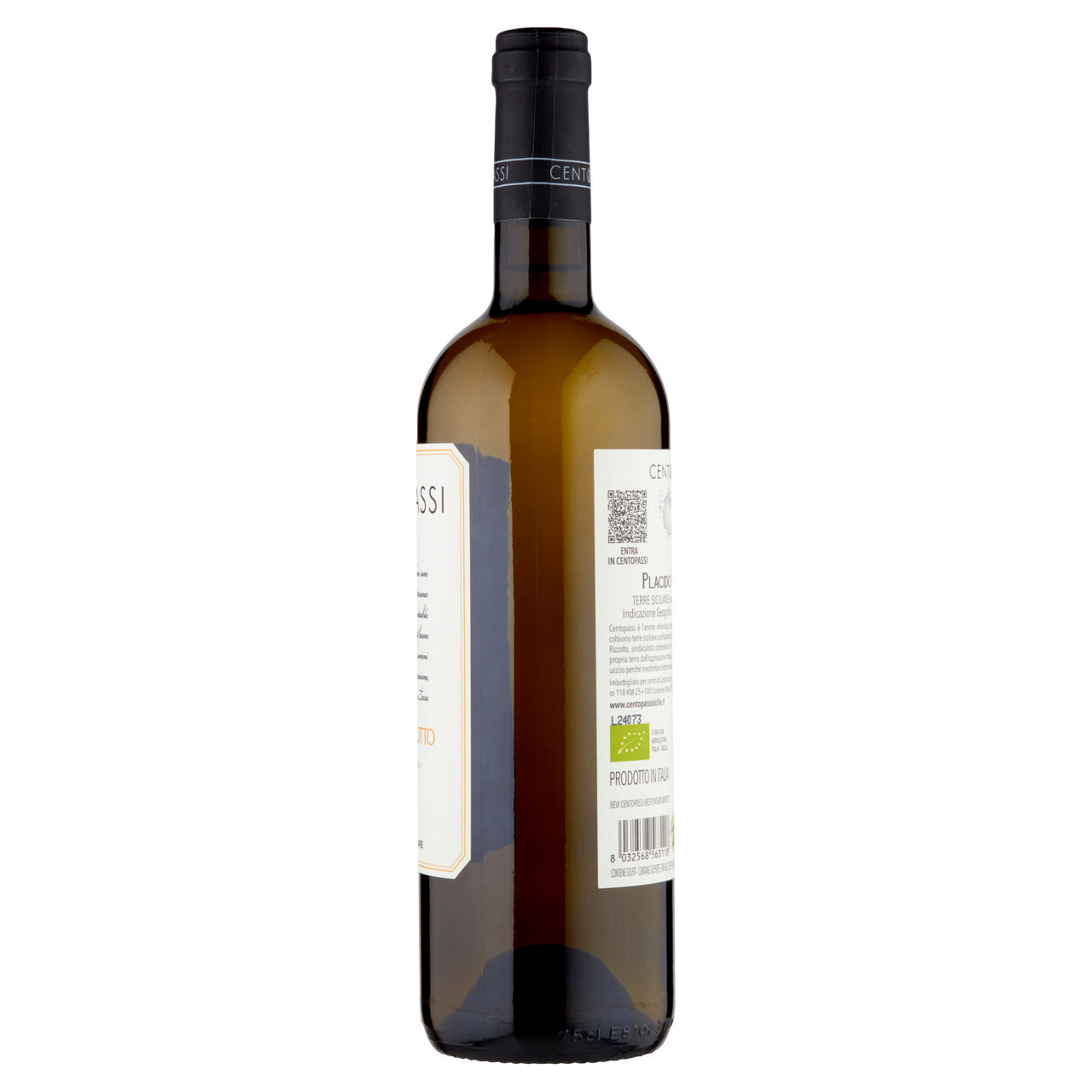 Vino bianco Placido Rizzotto Terre Siciliane IGT bio 750 ml - Immagine 51