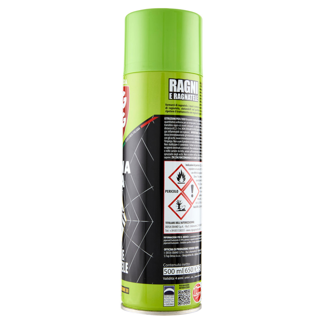 Repulsivi striscianti zig zag ragni e ragnatele magnatela spray ml 500 - Immagine 41