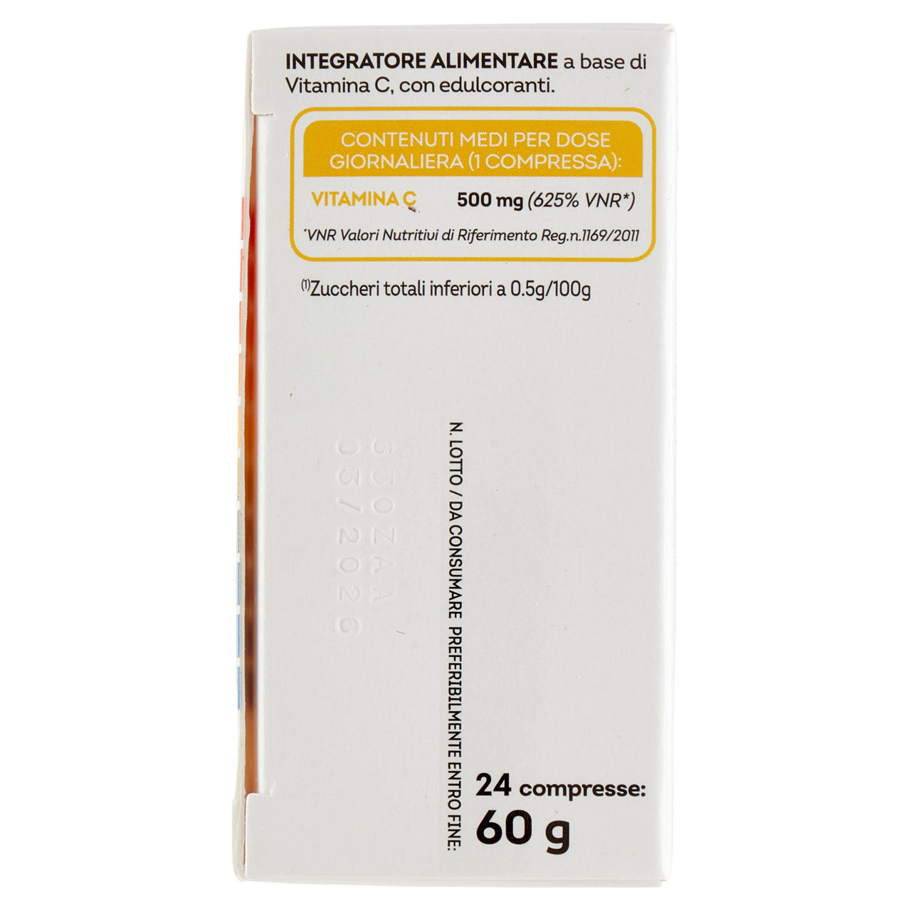 Integratore alimentare vitamina C per difese immunitarie 24 compresse masticabili - Immagine 11