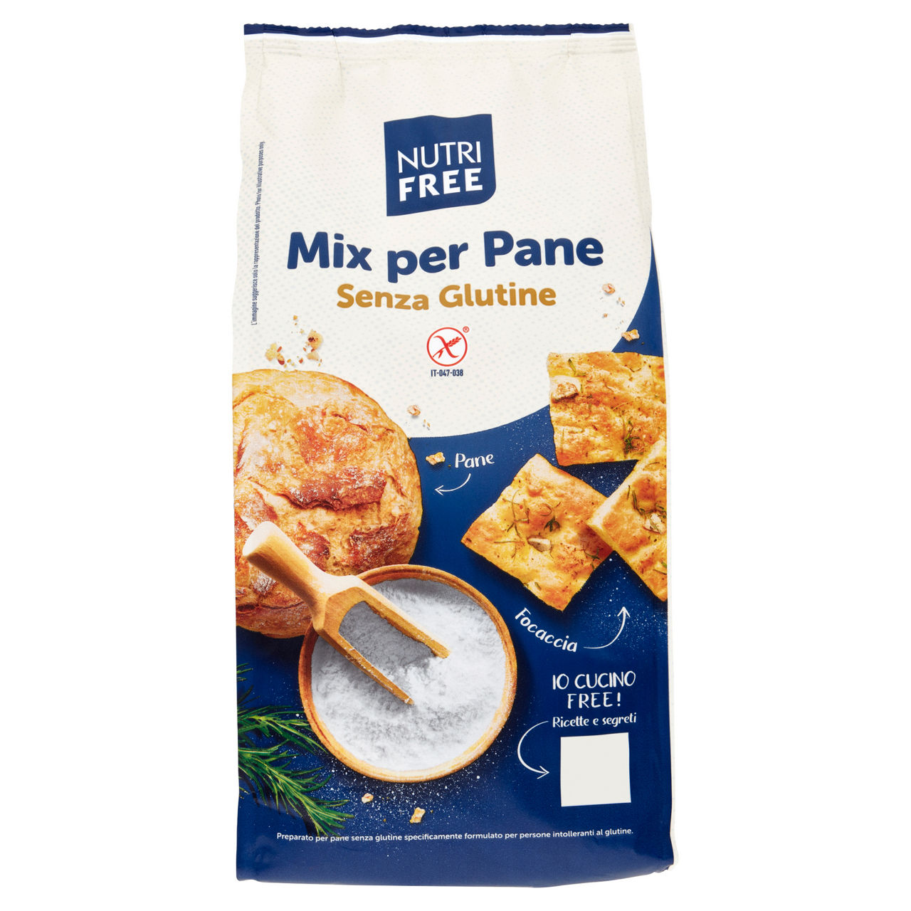 Preparato per pane senza glutine 1 kg - Immagine 01