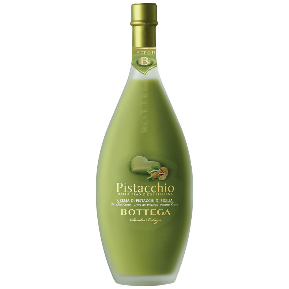 Liquore pistacchio bottega 17 gradi bottiglia ml 500 - Immagine 01