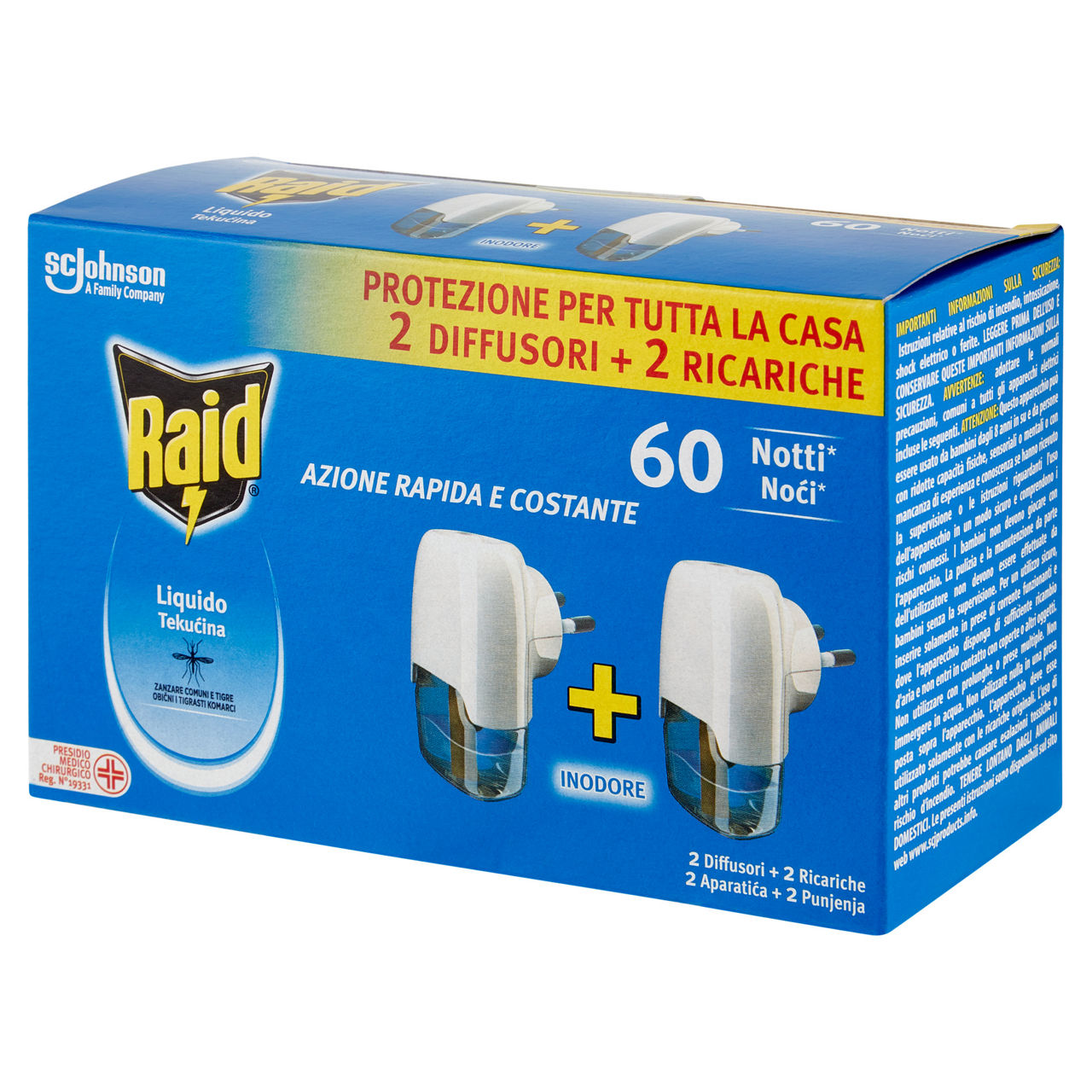 Insetticida elettroemanatore con ricarica liquida 2 pz - Immagine 51