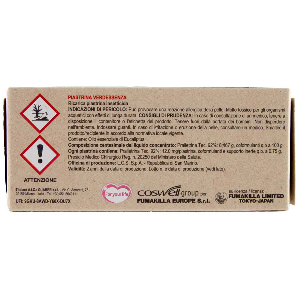 Ricarica insetticida in piastrine Verdessenza 20 pz - Immagine 21