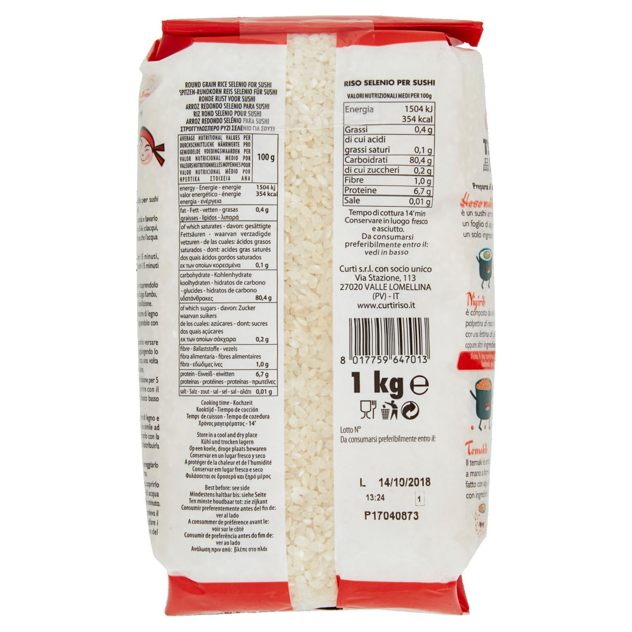 Riso tsuru sushi curtiriso busta kg.1 - Immagine 11