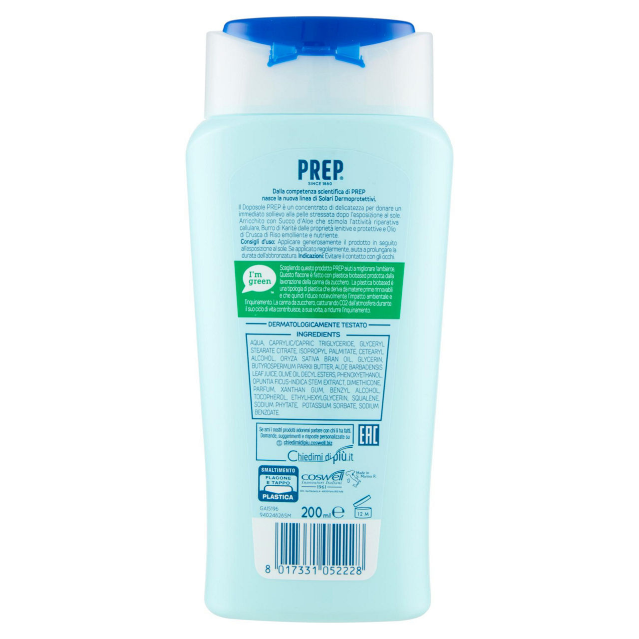 Latte doposole rinfrescante lenitivo con aloe vera 200 ml - Immagine 41