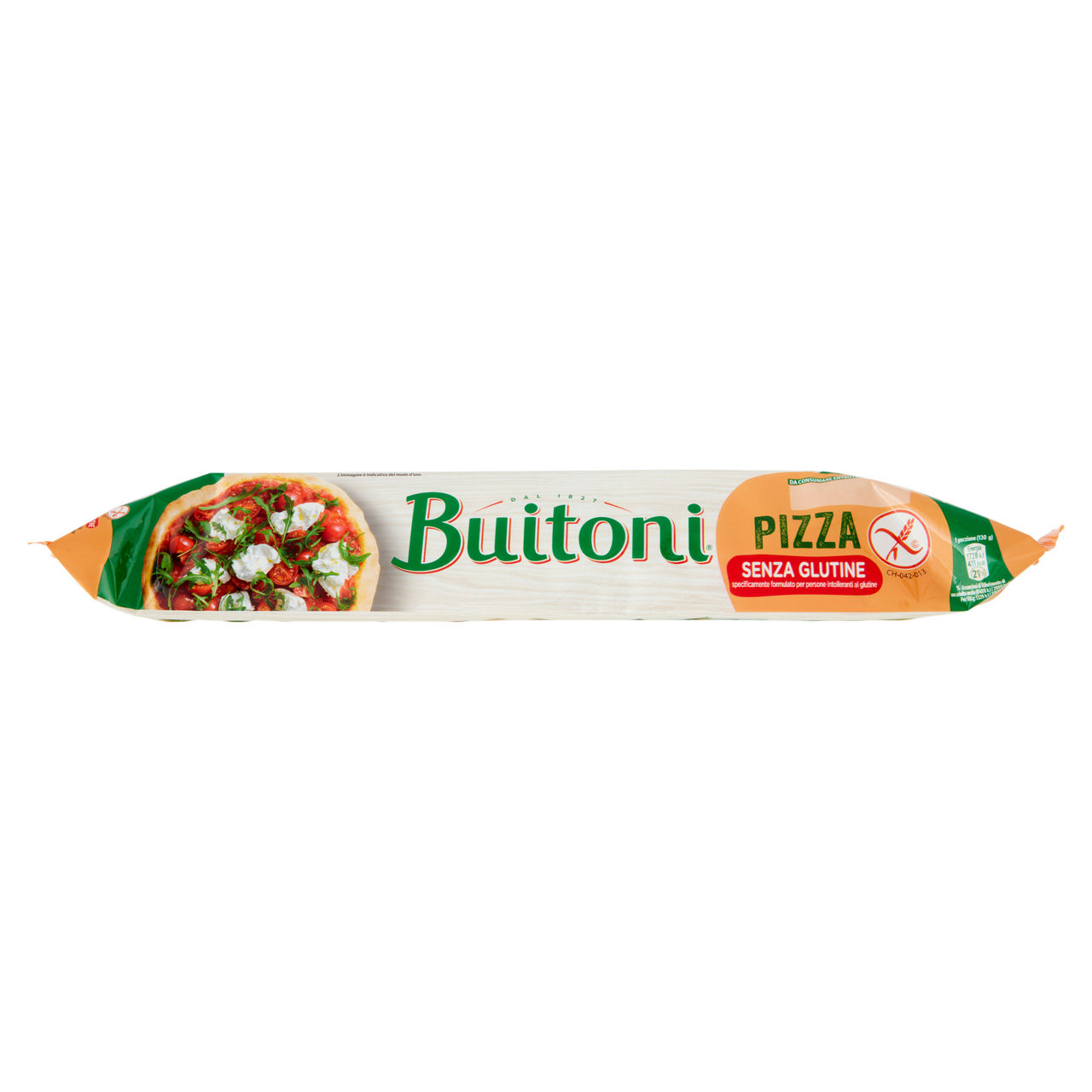 Pasta fresca per pizza rotonda senza glutine 260 gr