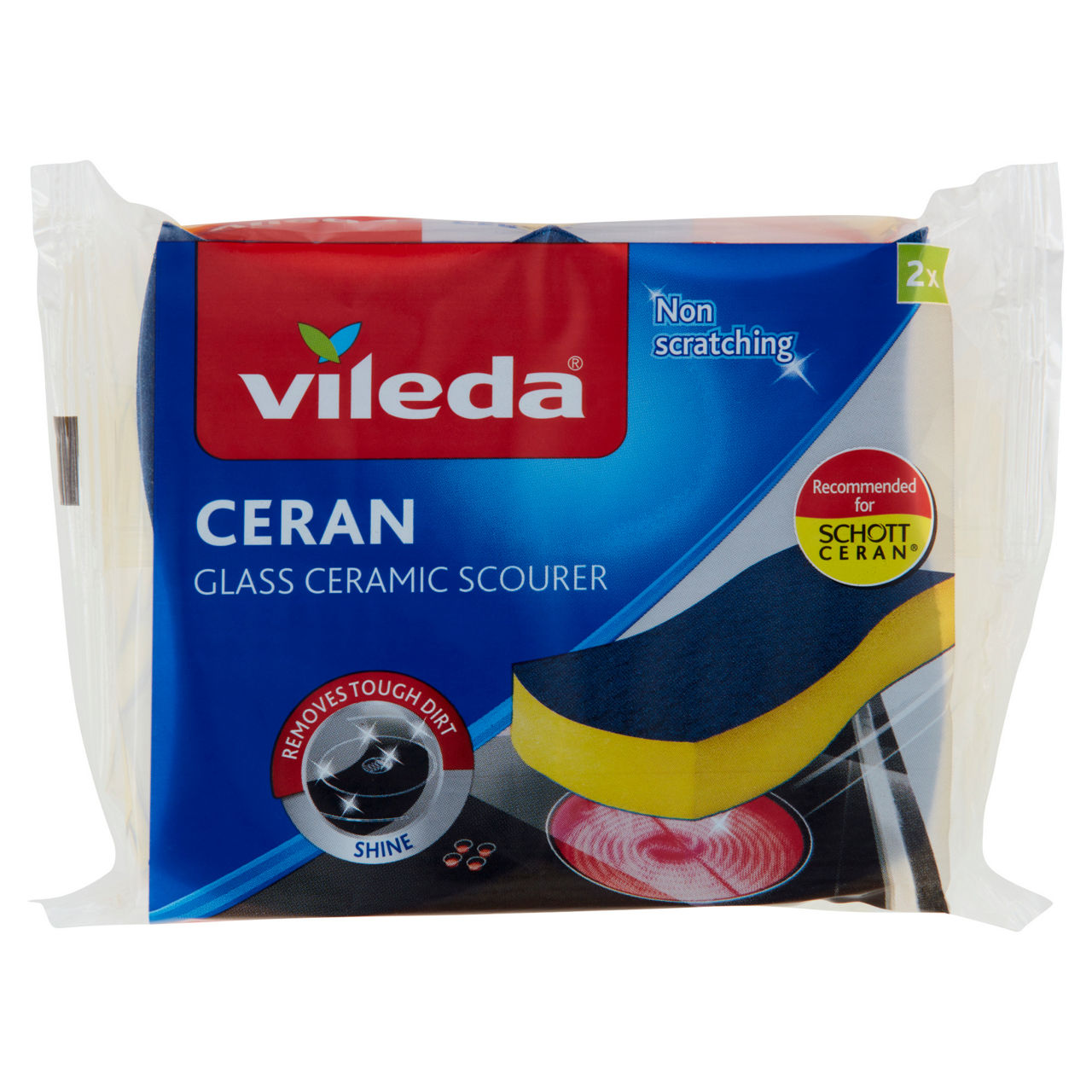 Spugna per piani in vetroceramica ceran 2 pz - Immagine 01