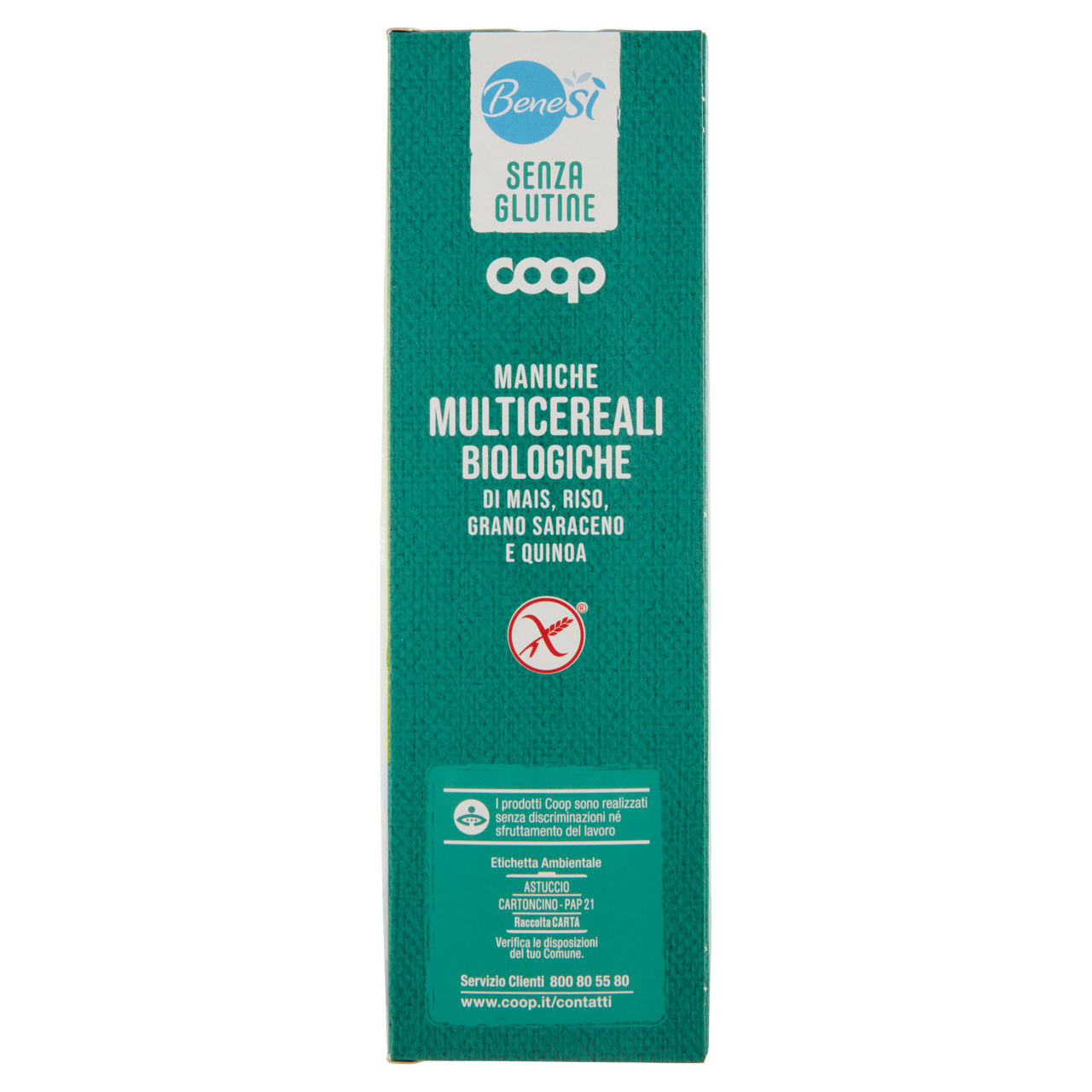Maniche pasta multicereali senza glutine bio 400 gr - Immagine 51