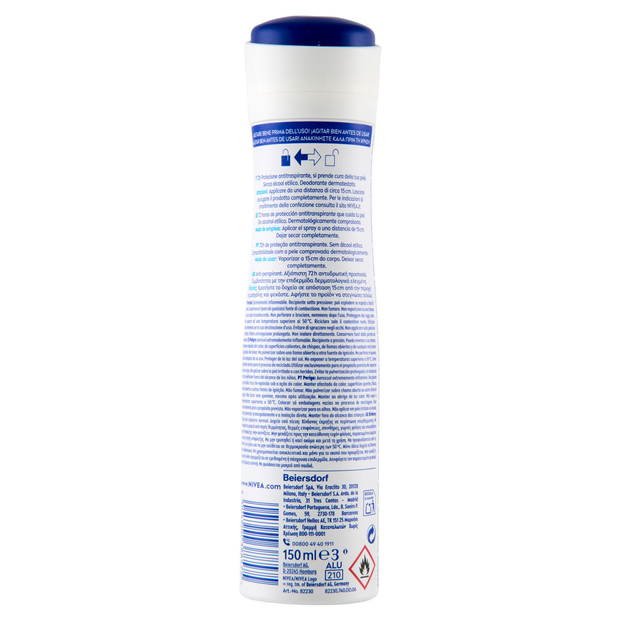 Deodorante spray invisible black&white fresh 150 ml - Immagine 51