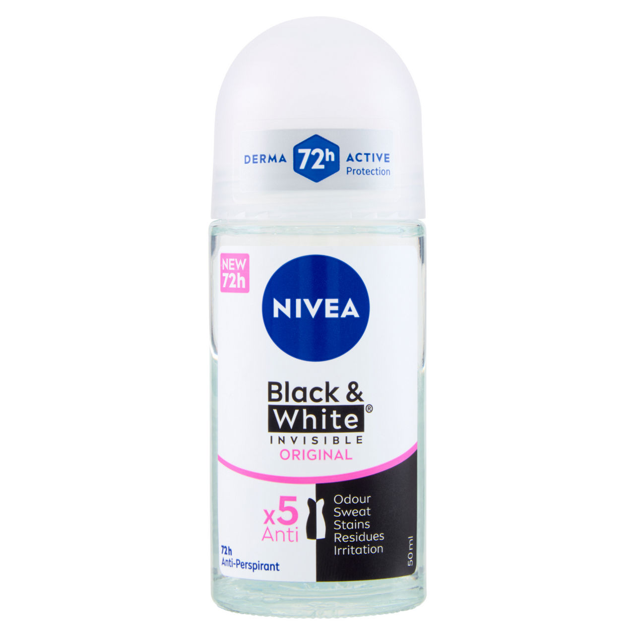 Deodorante roll-on black&white 50 ml - Immagine 01