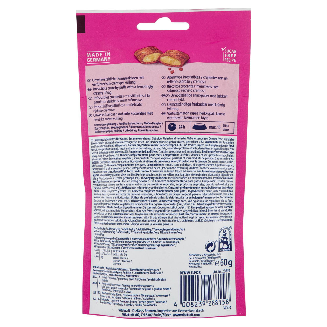 Crispy crunch con ripieno di salmone 60 gr - Immagine 41