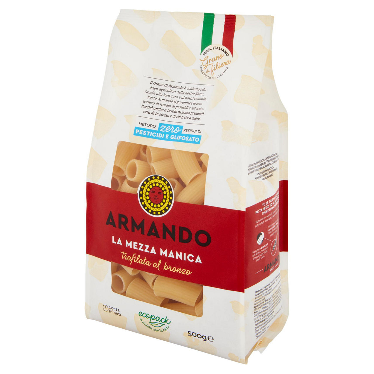 Mezze maniche pasta di semola di grano duro 500 gr - 5