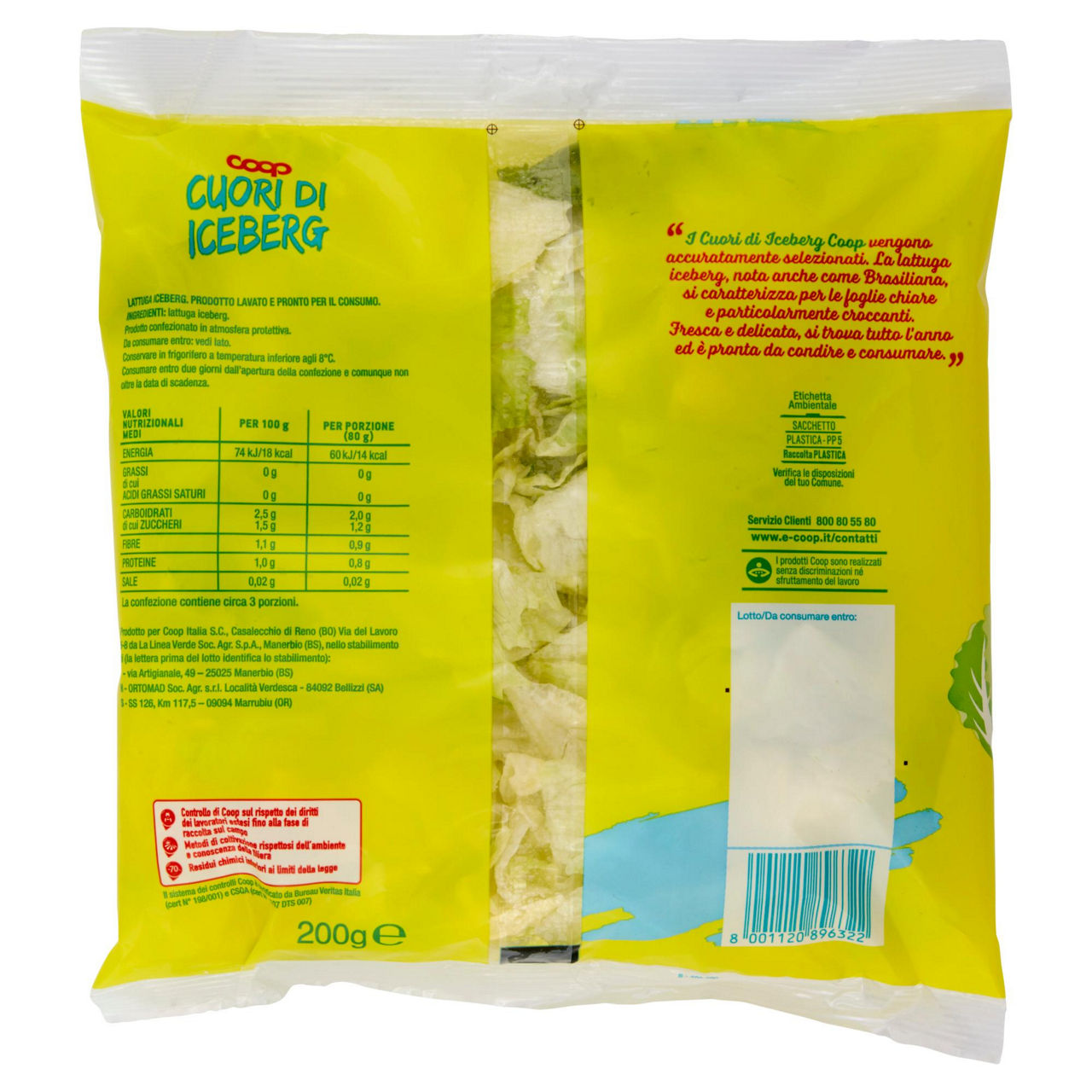 Insalata cuori di iceberg 200 gr - Immagine 31