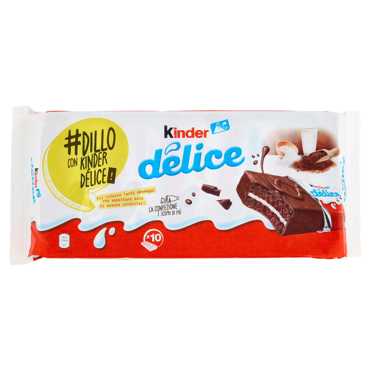 Merendine delice 10 pz x 39 gr